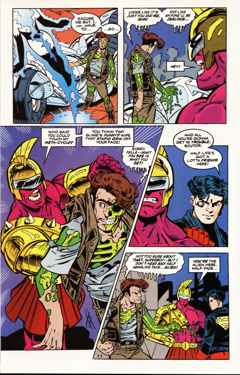 Read online Superboy & The Ravers comic -  Issue #6 - 12
