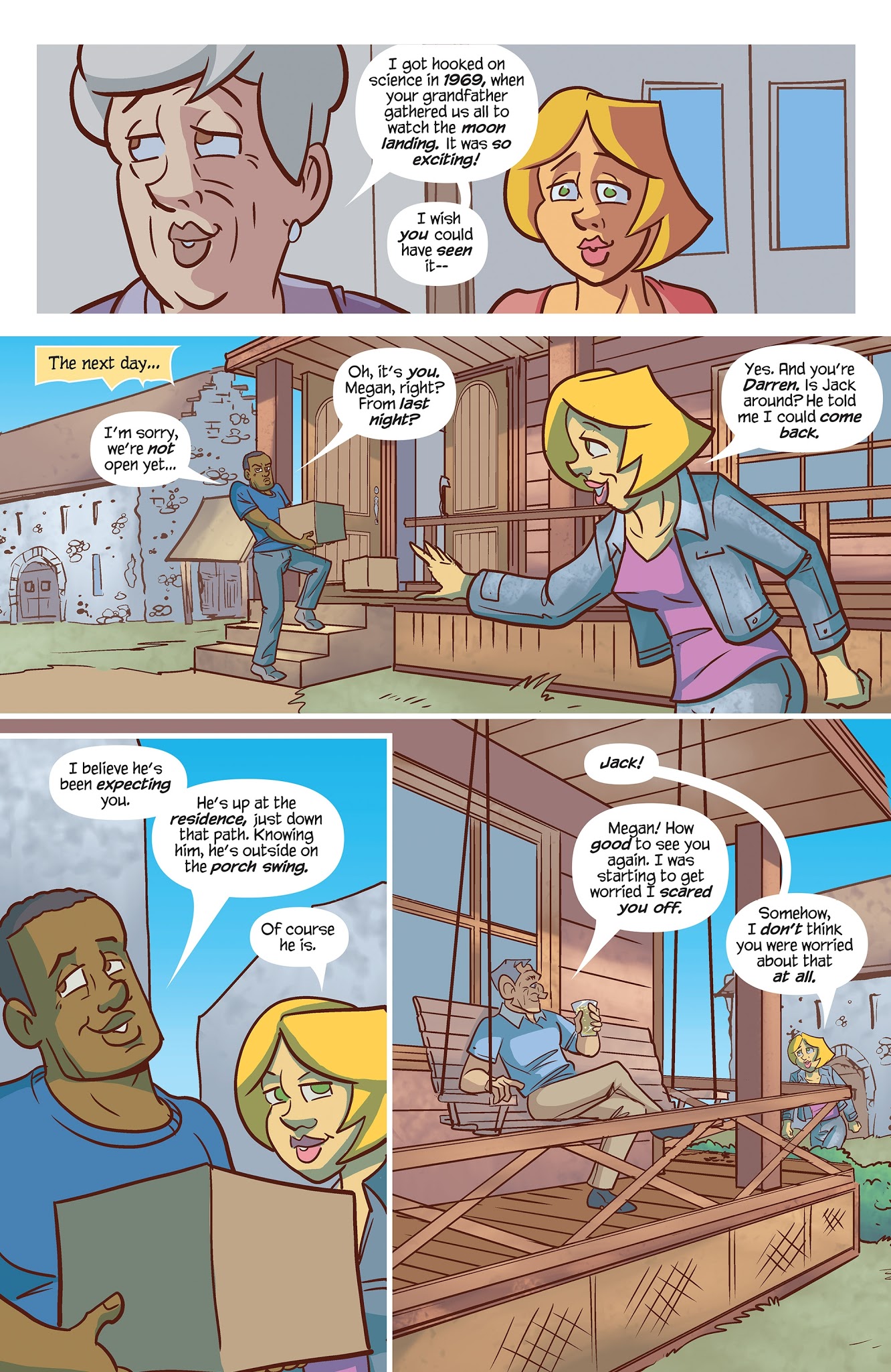 Read online Time & Vine comic -  Issue #1 - 31