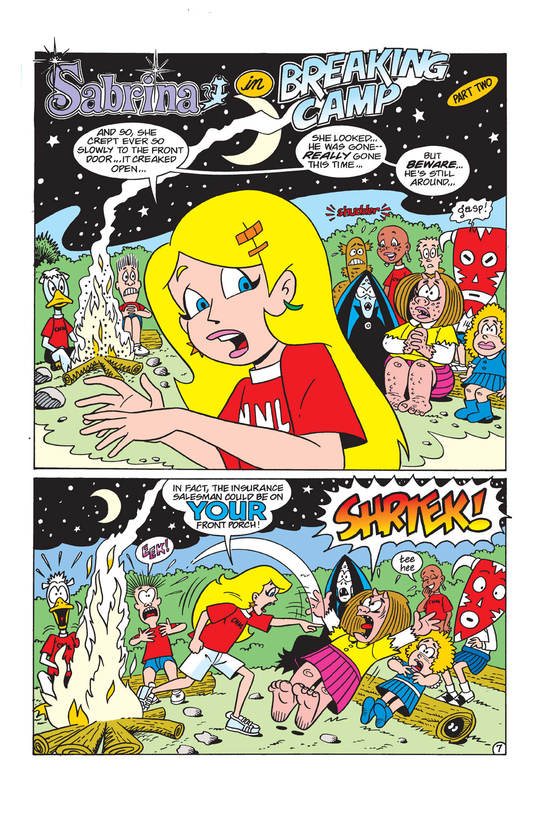 Read online Sabrina the Teenage Witch (2000) comic -  Issue #9 - 9