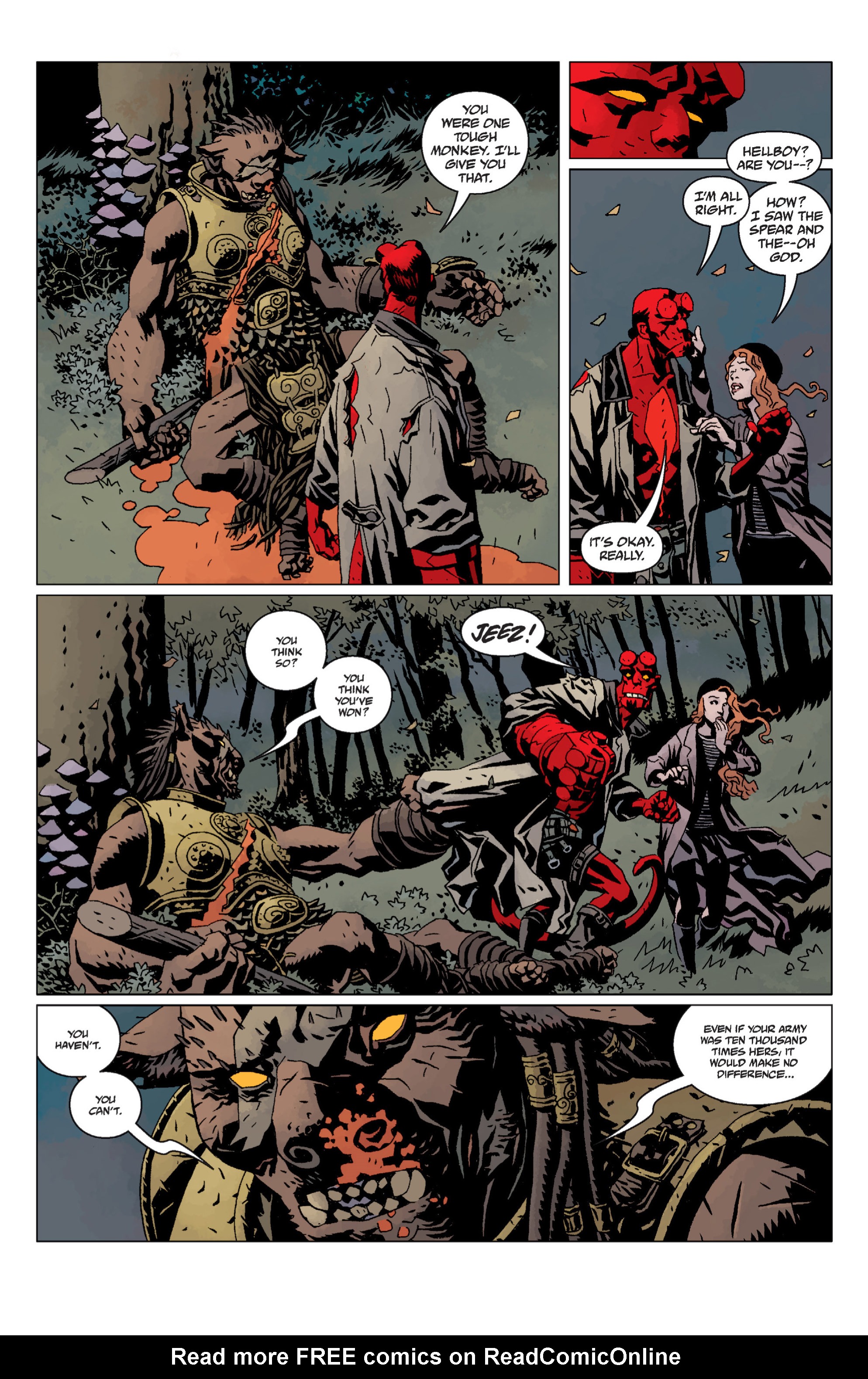 Read online Hellboy comic -  Issue #12 - 49