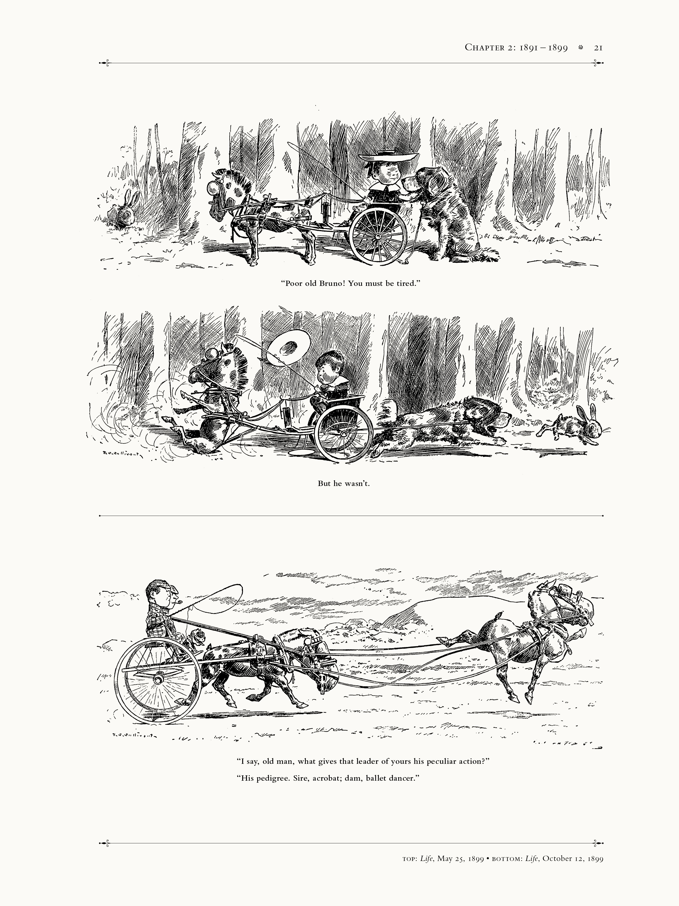 Read online A Cockeyed Menagerie: The Drawings of T.S. Sullivant comic -  Issue # TPB (Part 1) - 43