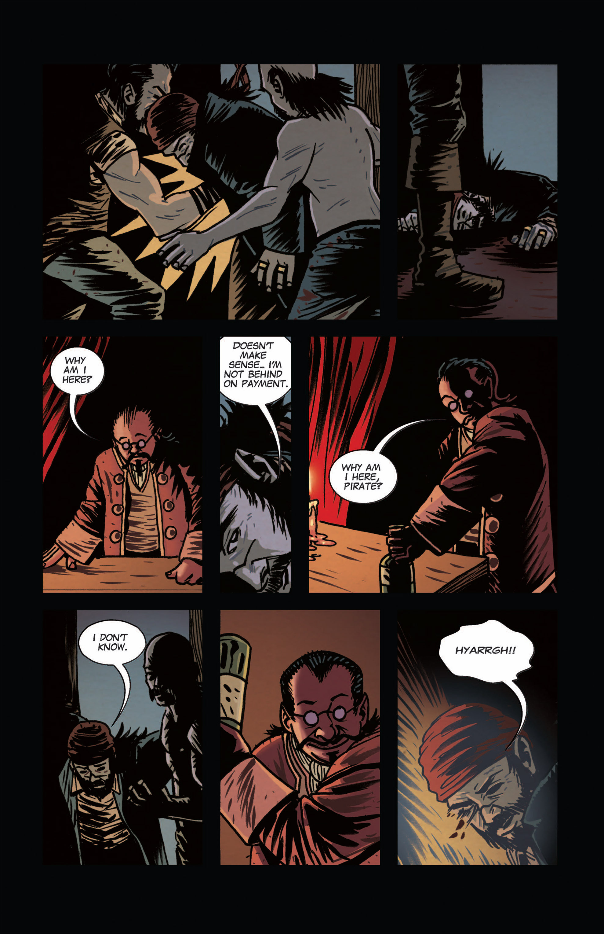 Read online Pirate Eye: Exiled From Exile comic -  Issue #1 - 10