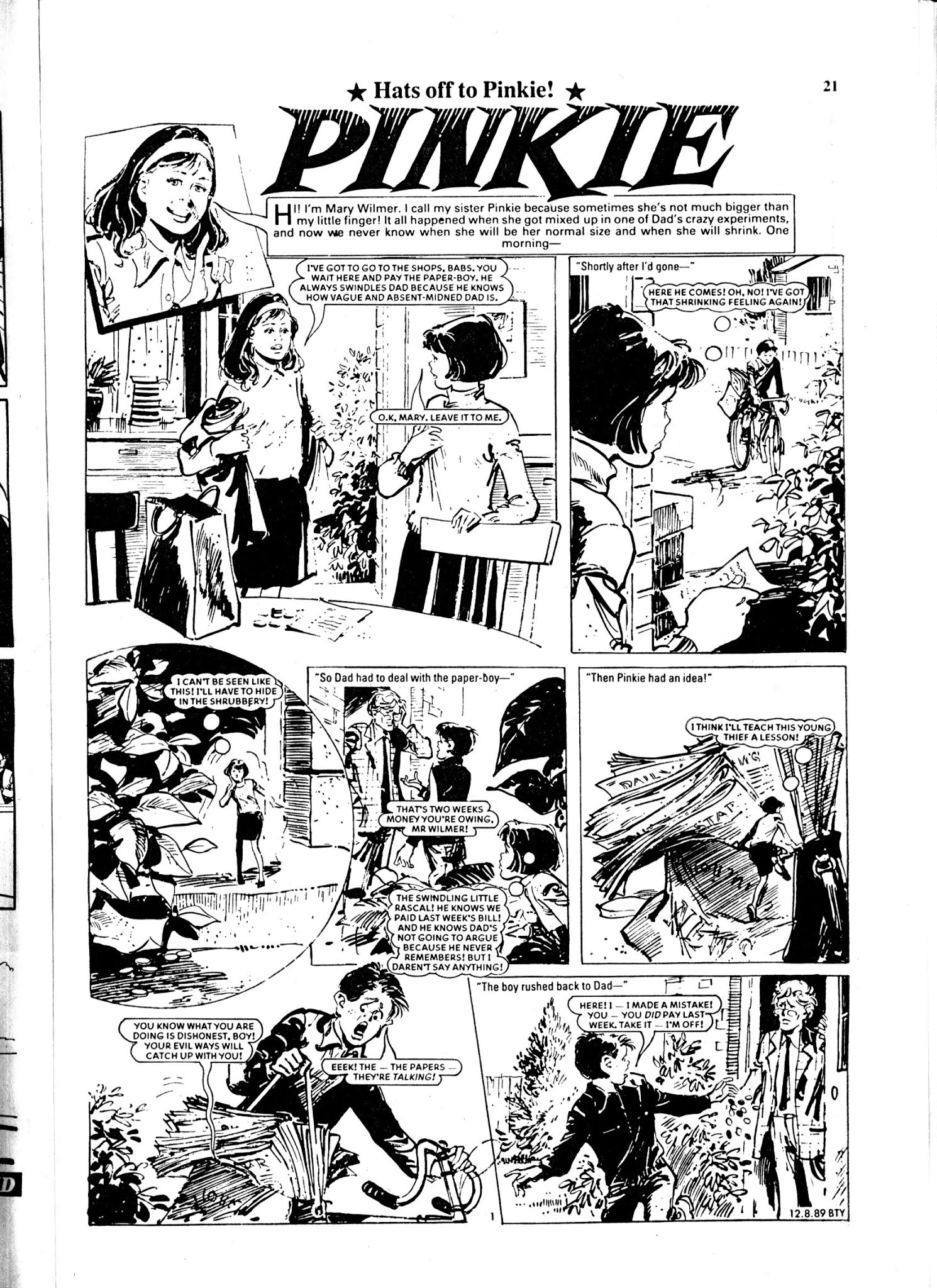 Read online Bunty comic -  Issue #1648 - 21