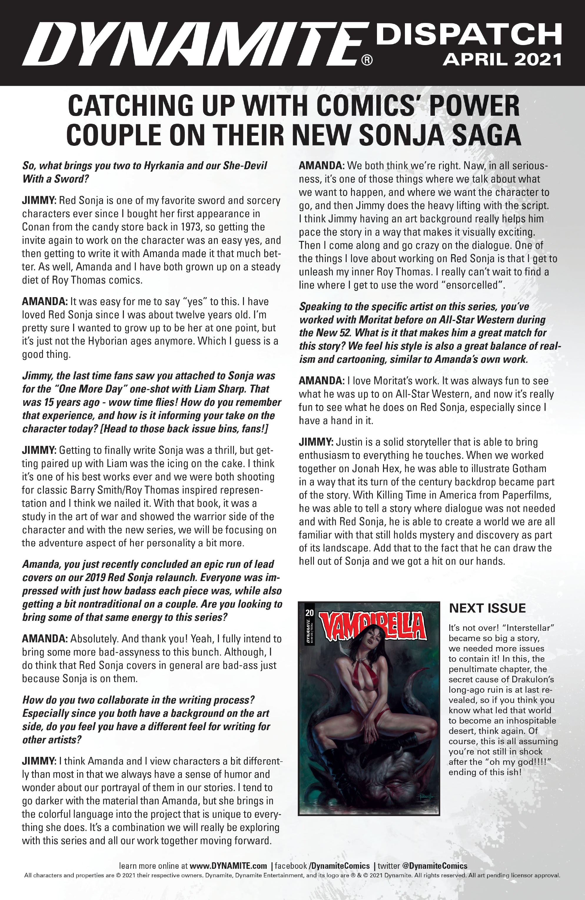 Read online Vampirella (2019) comic -  Issue #19 - 29