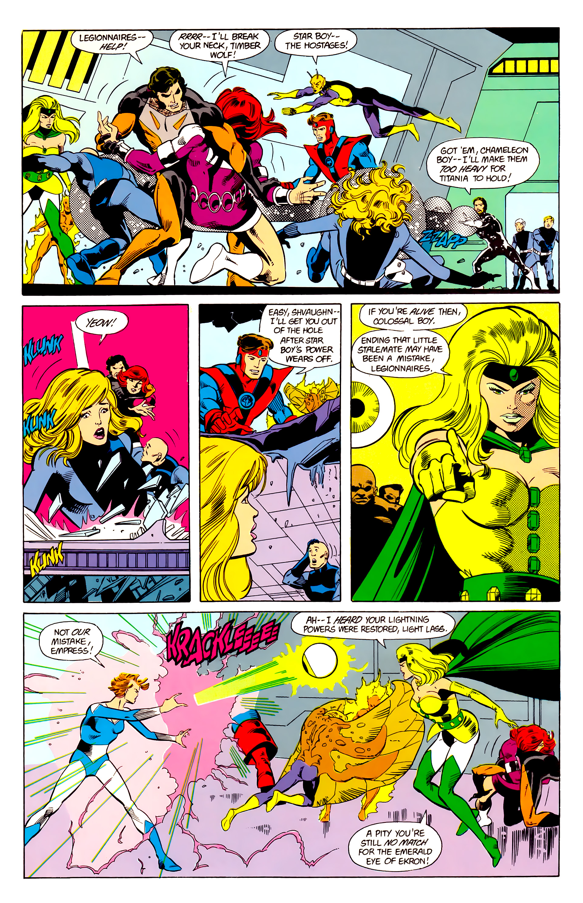 Read online Legion of Super-Heroes (1984) comic -  Issue #21 - 14