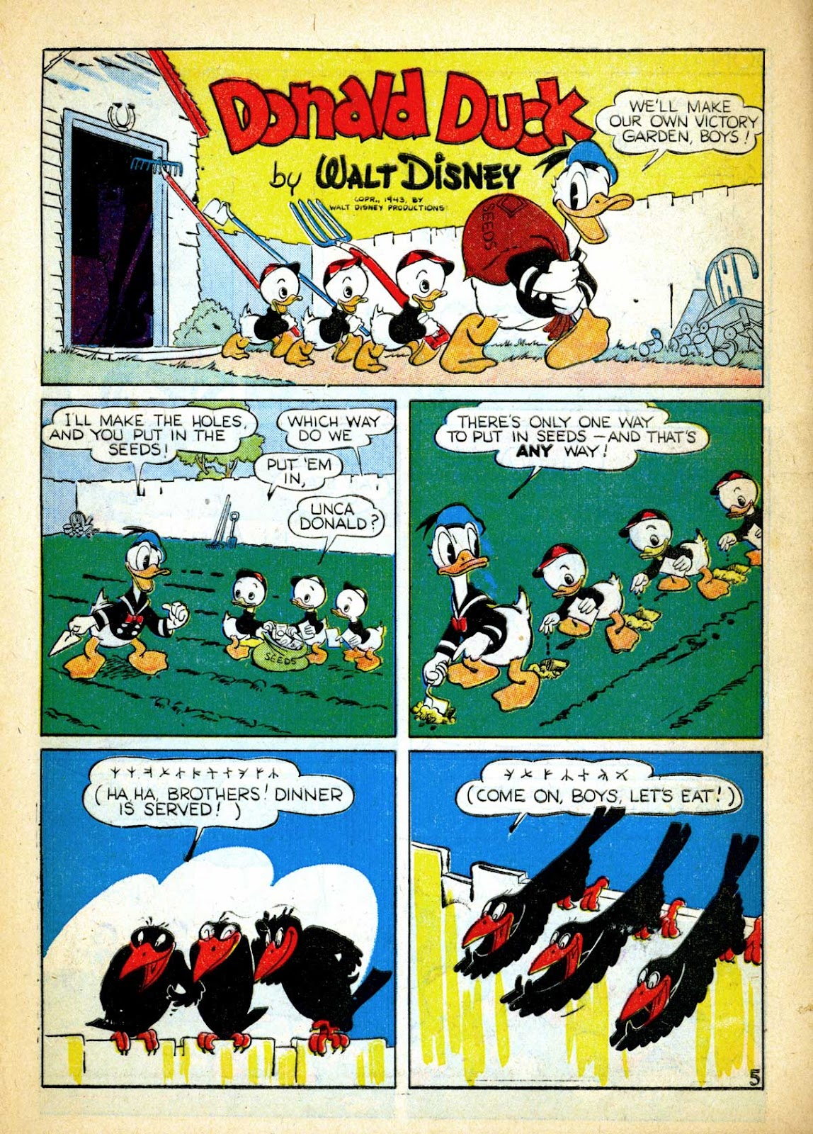 Walt Disney's Comics and Stories issue 31 - Page 7