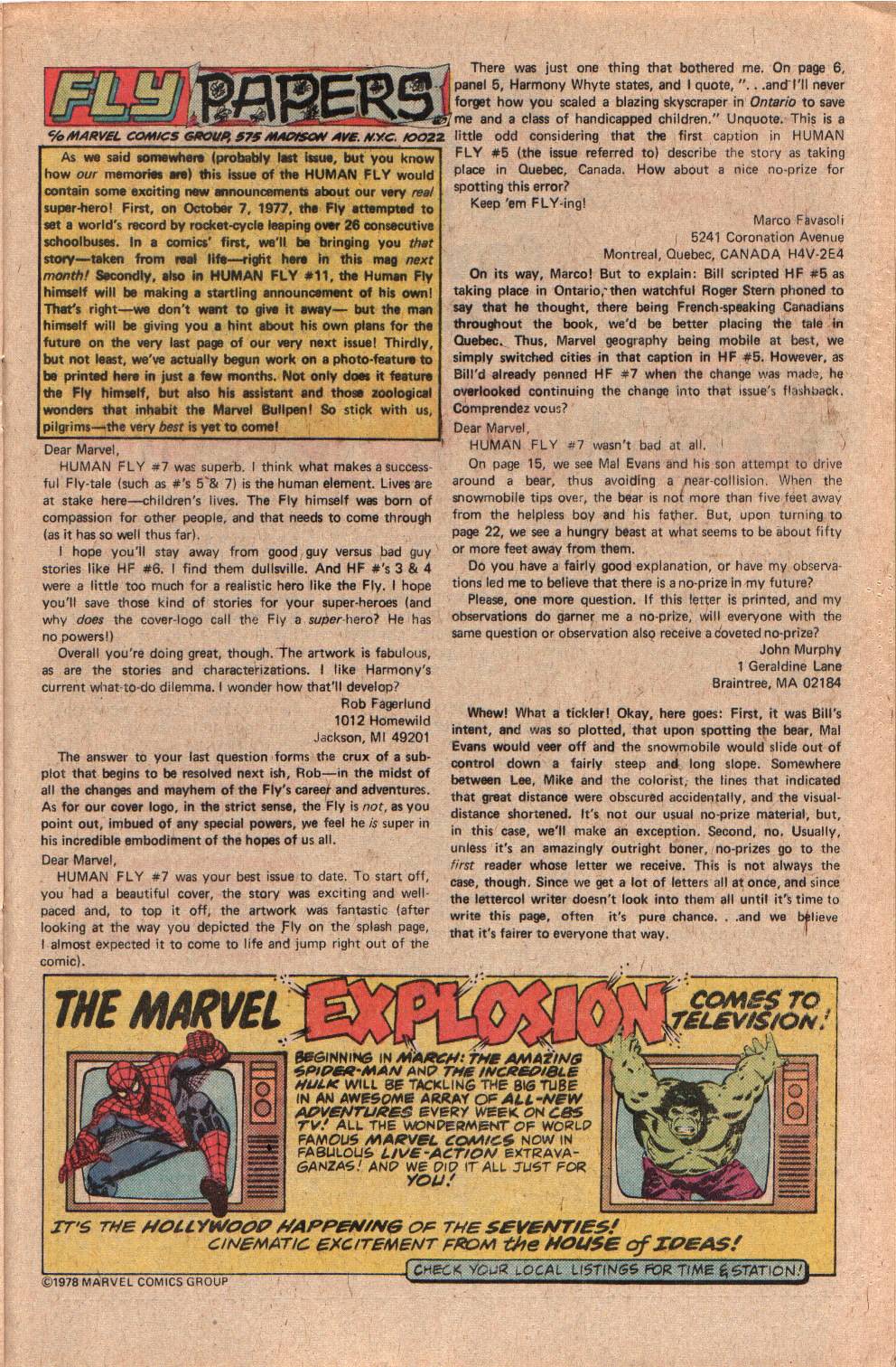Read online The Human Fly comic -  Issue #10 - 20
