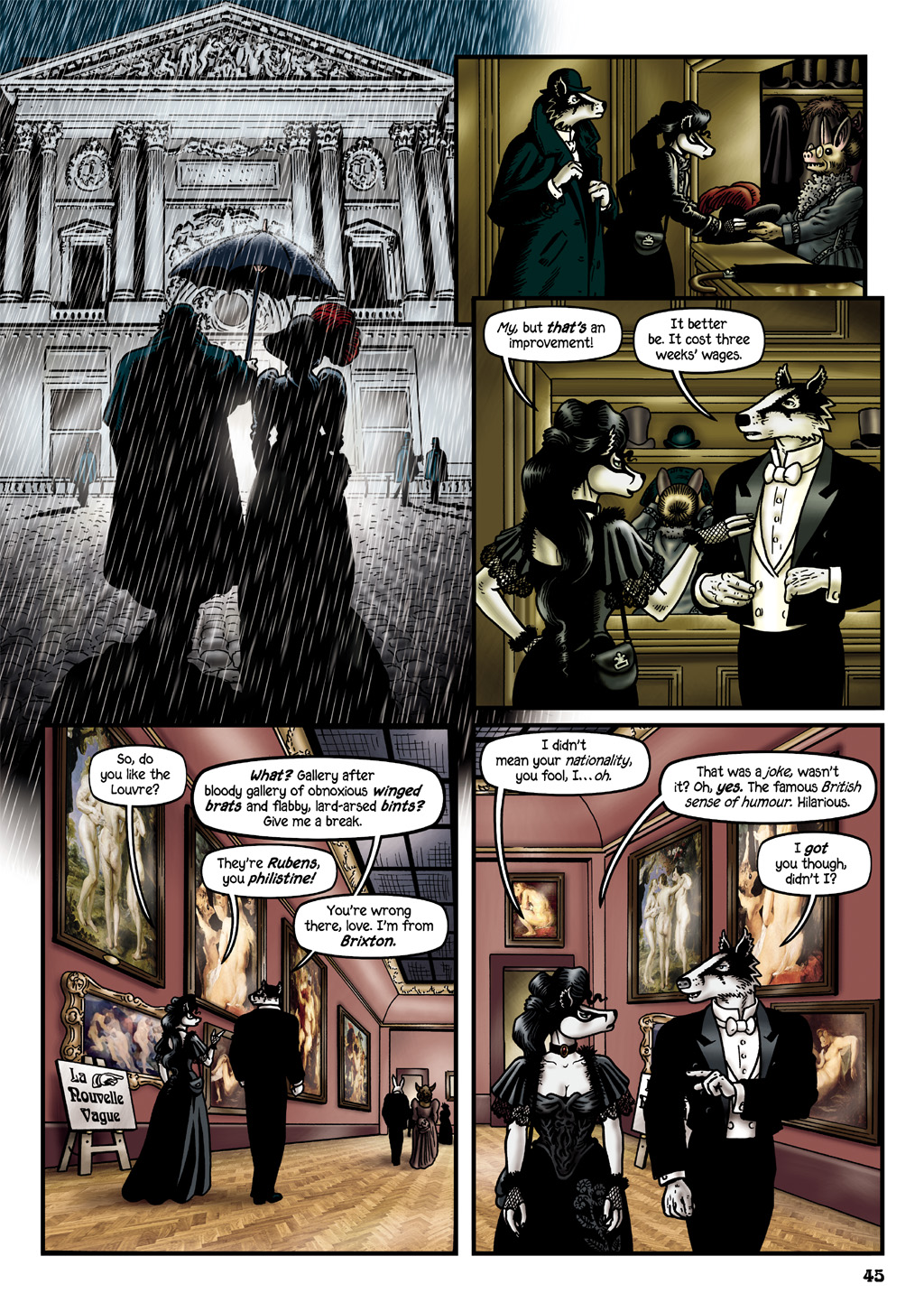 Read online Grandville Bête Noire comic -  Issue # TPB - 48