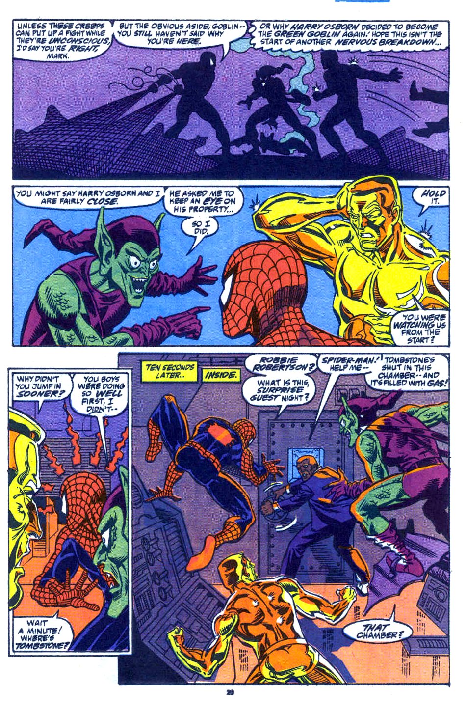 Read online Web of Spider-Man (1985) comic -  Issue #66 - 22