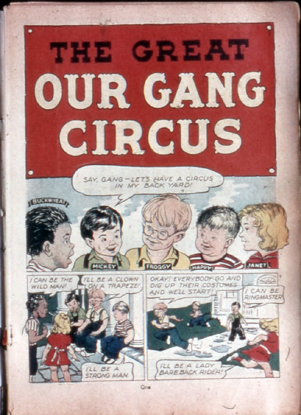 Read online Our Gang Comics comic -  Issue #3 - 3