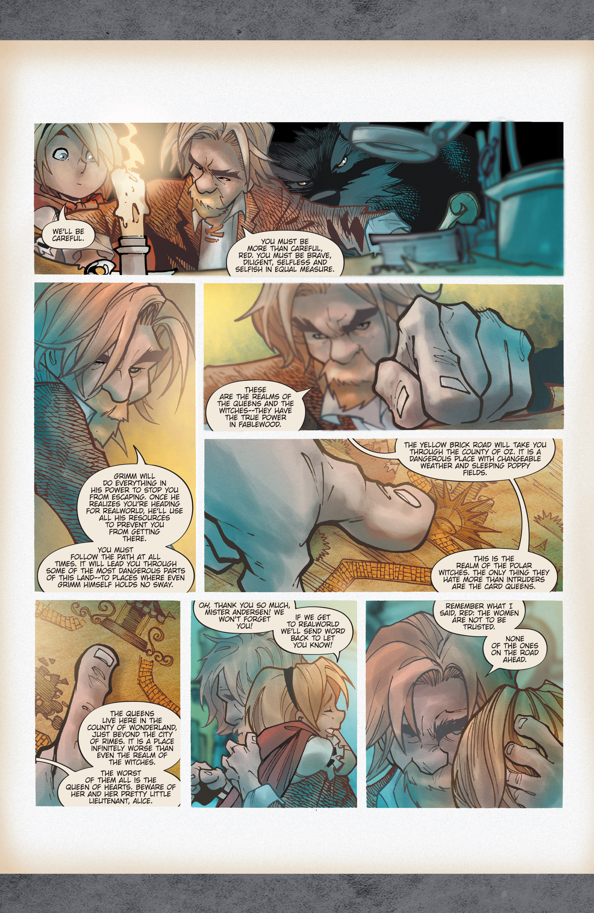 Read online Fairy Quest: Outcasts comic -  Issue #2 - 13