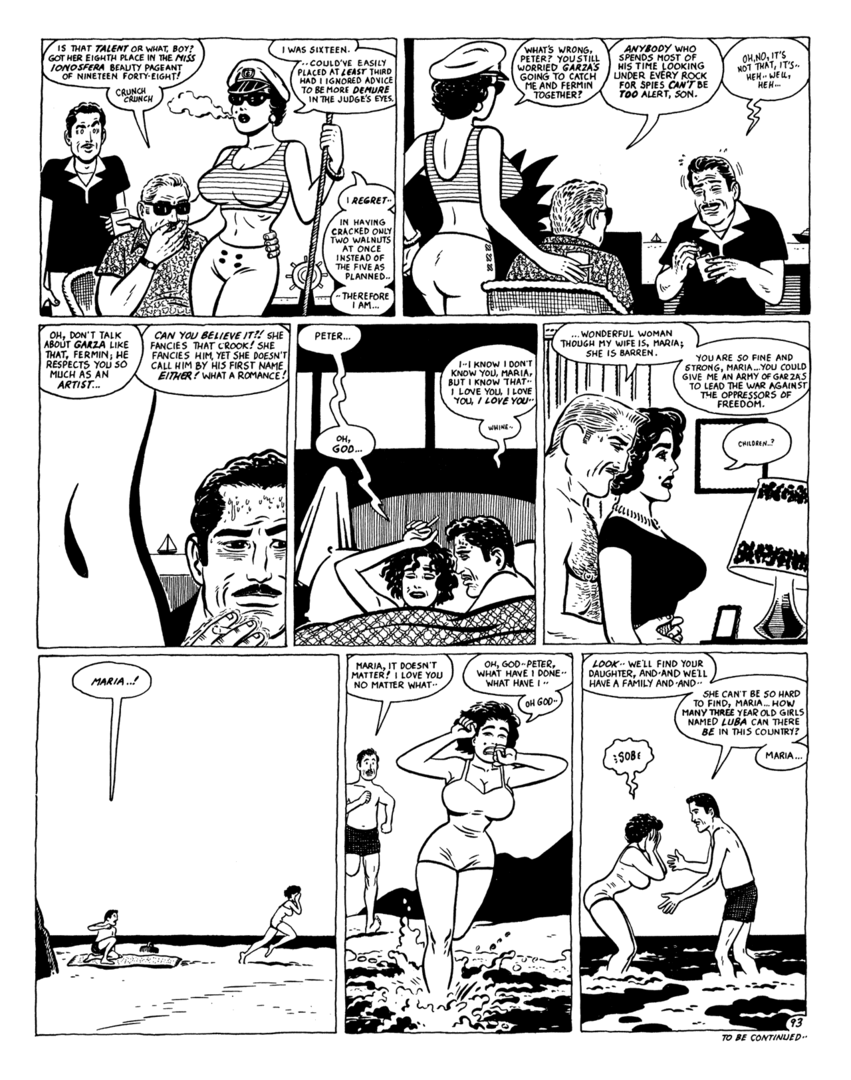 Read online Love and Rockets (1982) comic -  Issue #36 - 13