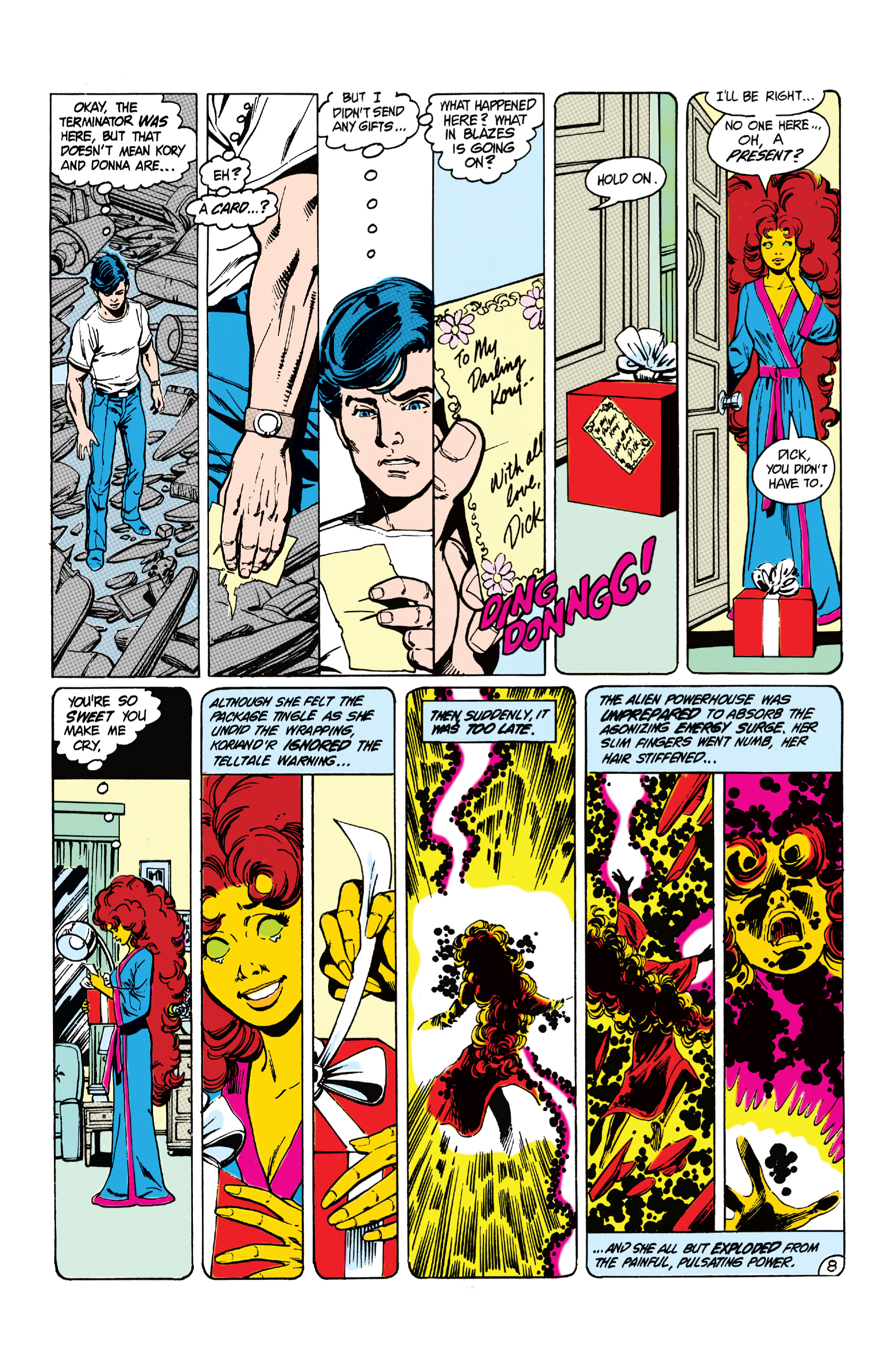Read online Tales of the Teen Titans comic -  Issue #43 - 9