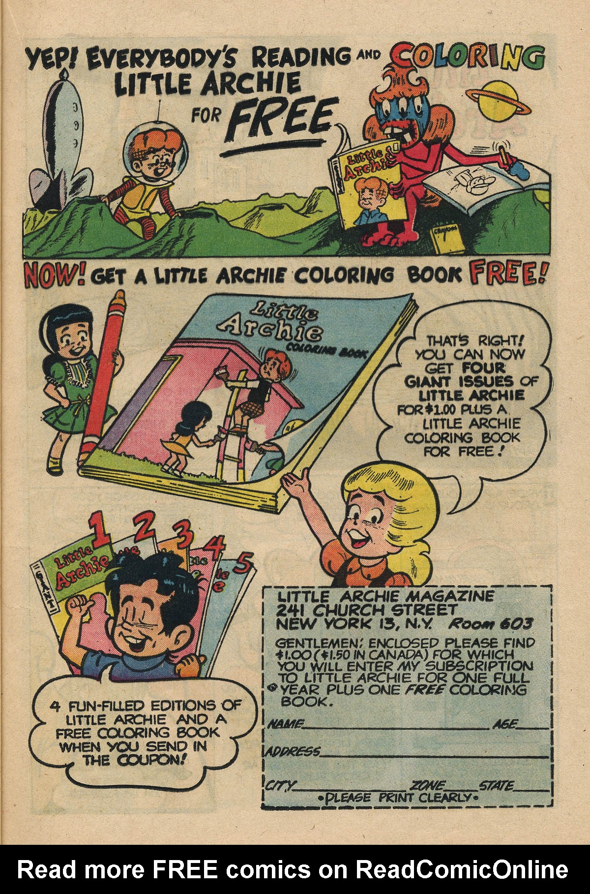 Read online The Adventures of Little Archie comic -  Issue #28 - 13