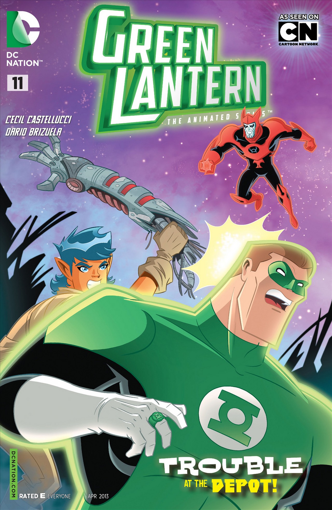 Read online Green Lantern: The Animated Series comic -  Issue #11 - 1