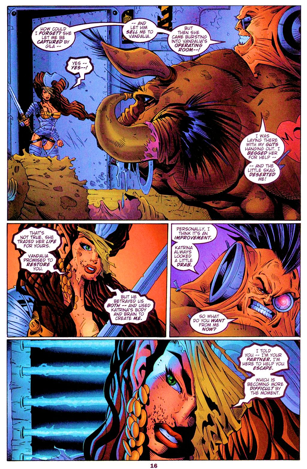Read online Cybernary comic -  Issue #4 - 12