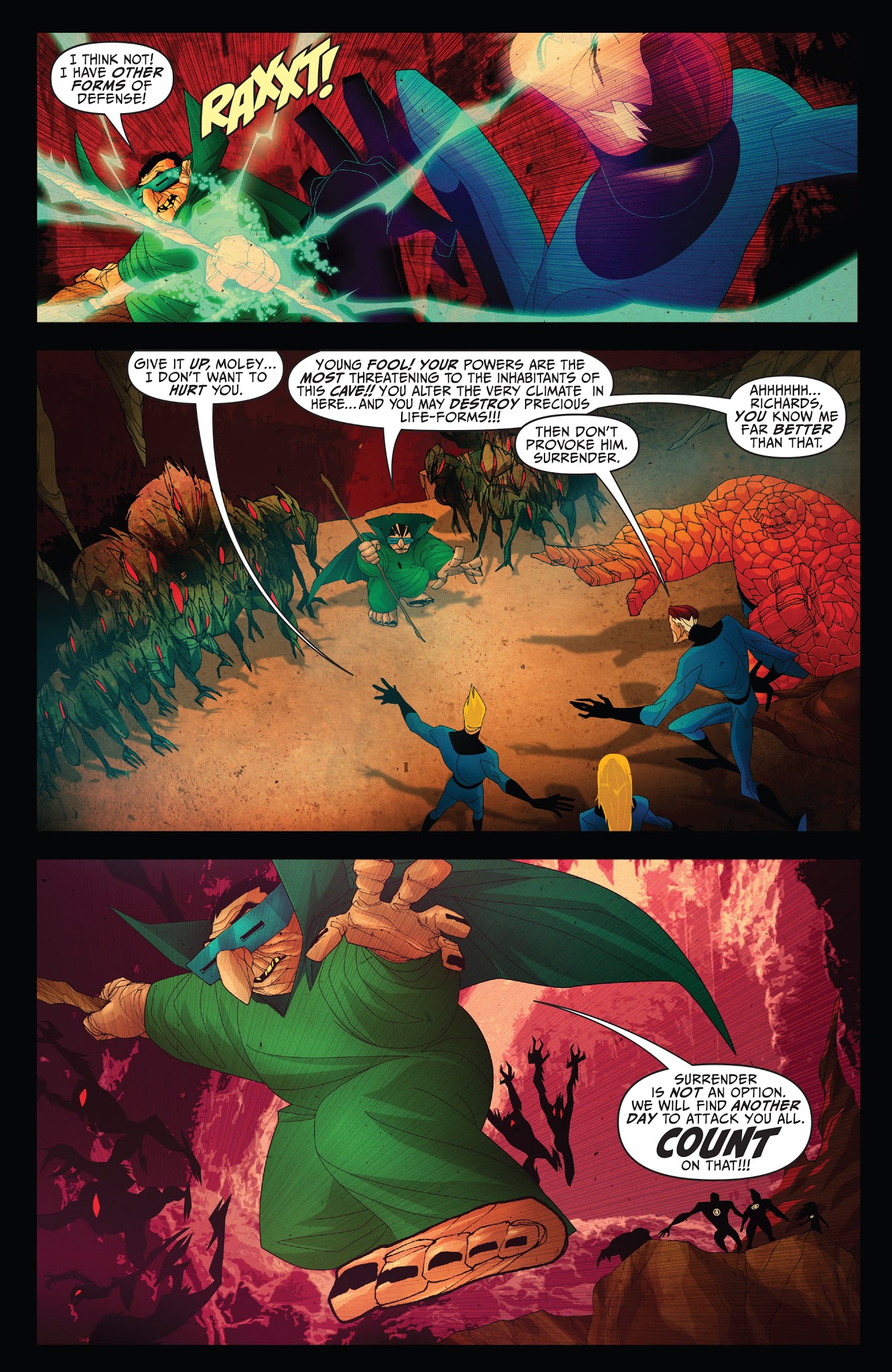 Read online Fantastic Four: ¡Isla De La Muerte! comic -  Issue # Full - 36