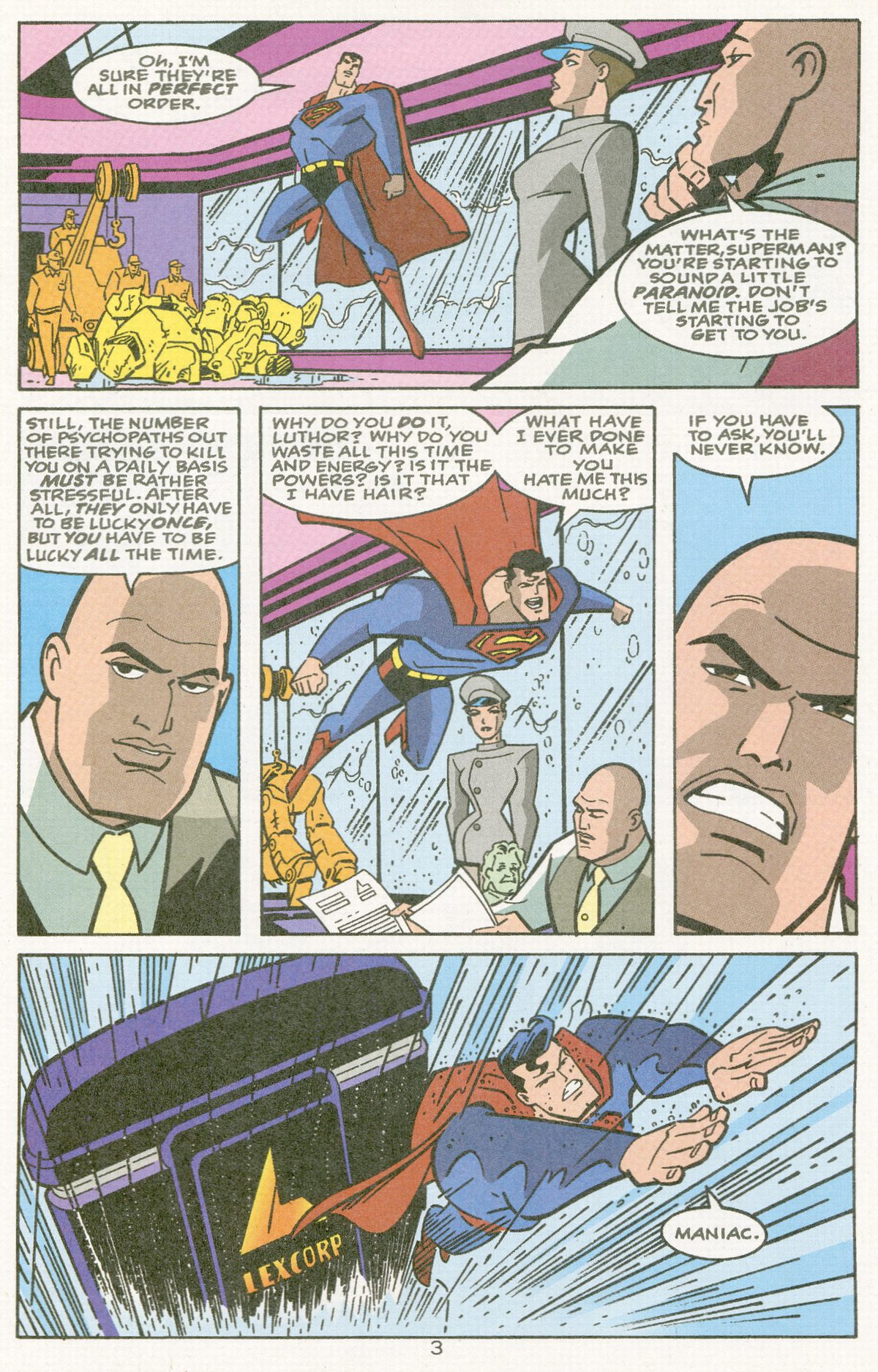 Read online Superman Adventures comic -  Issue #27 - 4