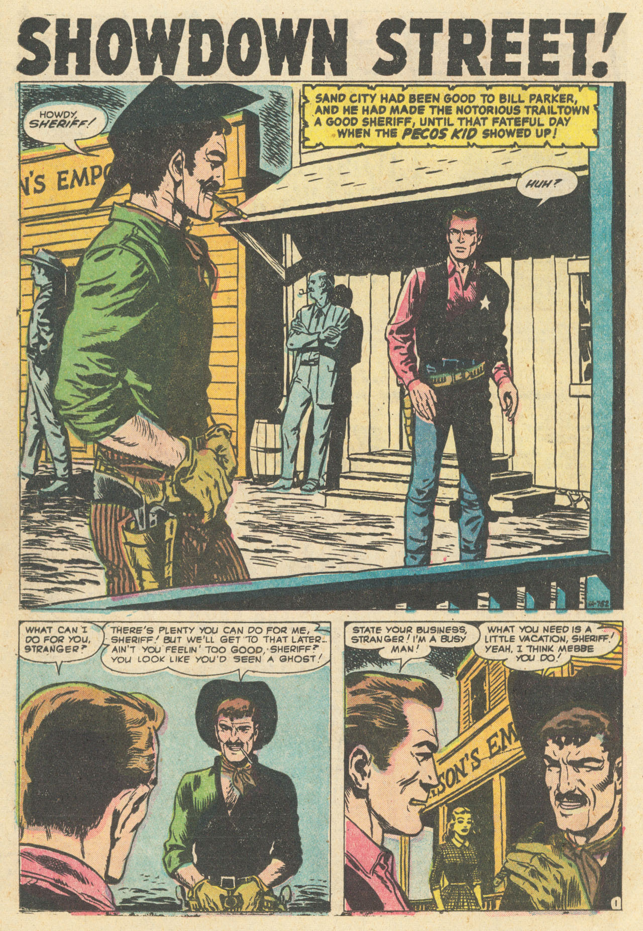 Read online Western Gunfighters (1956) comic -  Issue #27 - 16