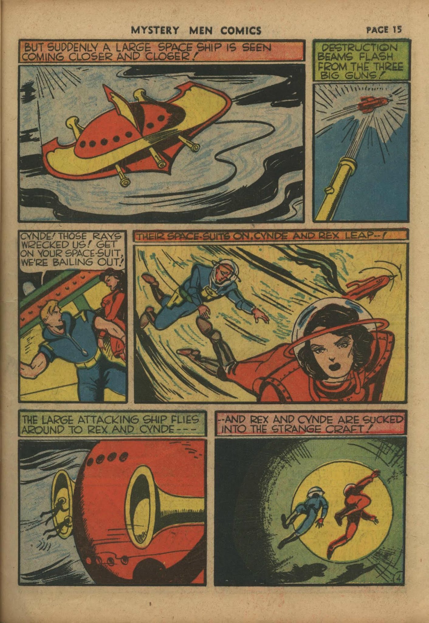 Read online Mystery Men Comics comic -  Issue #10 - 17