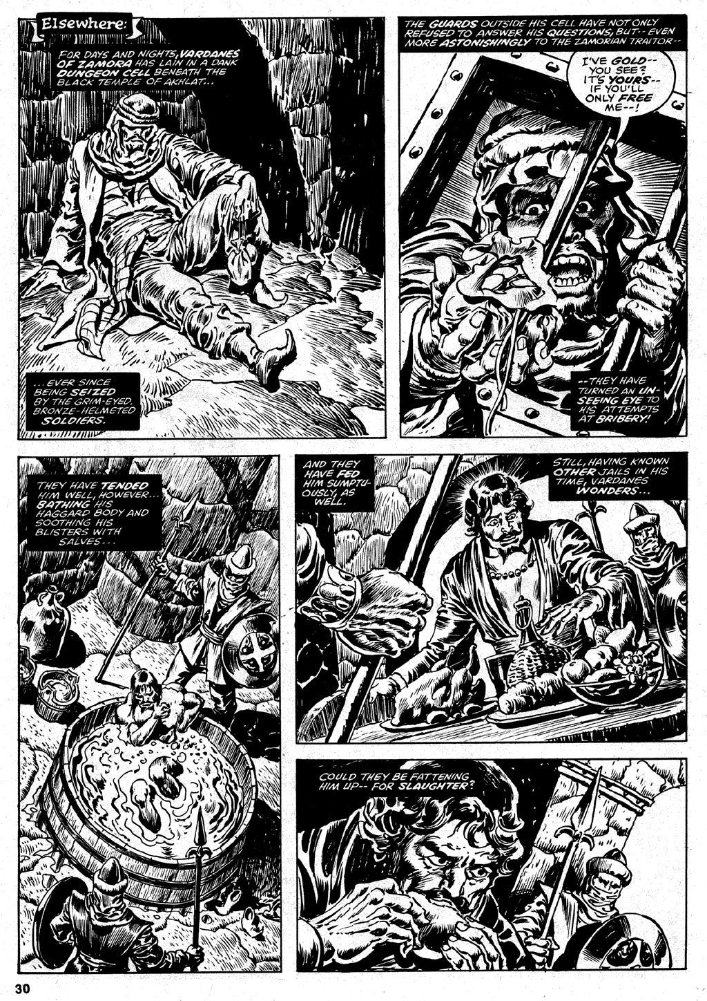 Read online The Savage Sword Of Conan comic -  Issue #35 - 30