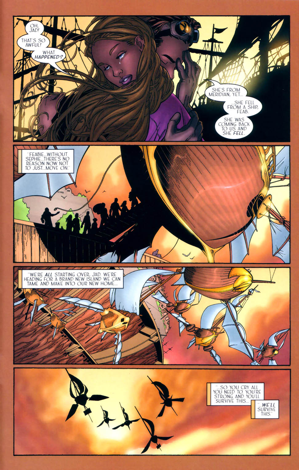 Read online Meridian comic -  Issue #9 - 17