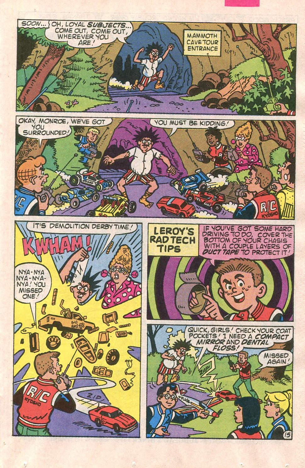 Read online Archie's R/C Racers comic -  Issue #6 - 23