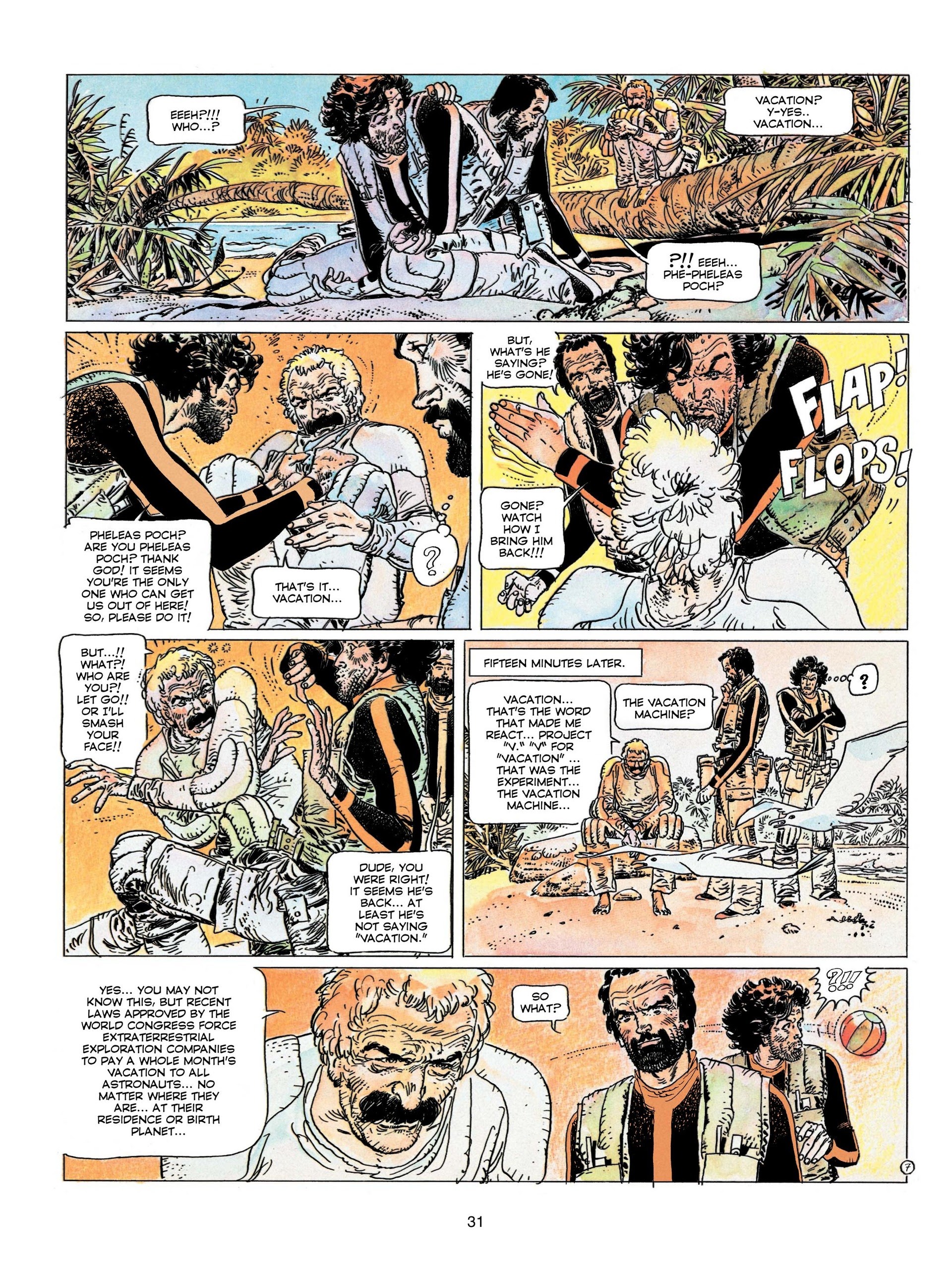Read online Clarke and Kubrick comic -  Issue #1 - 32