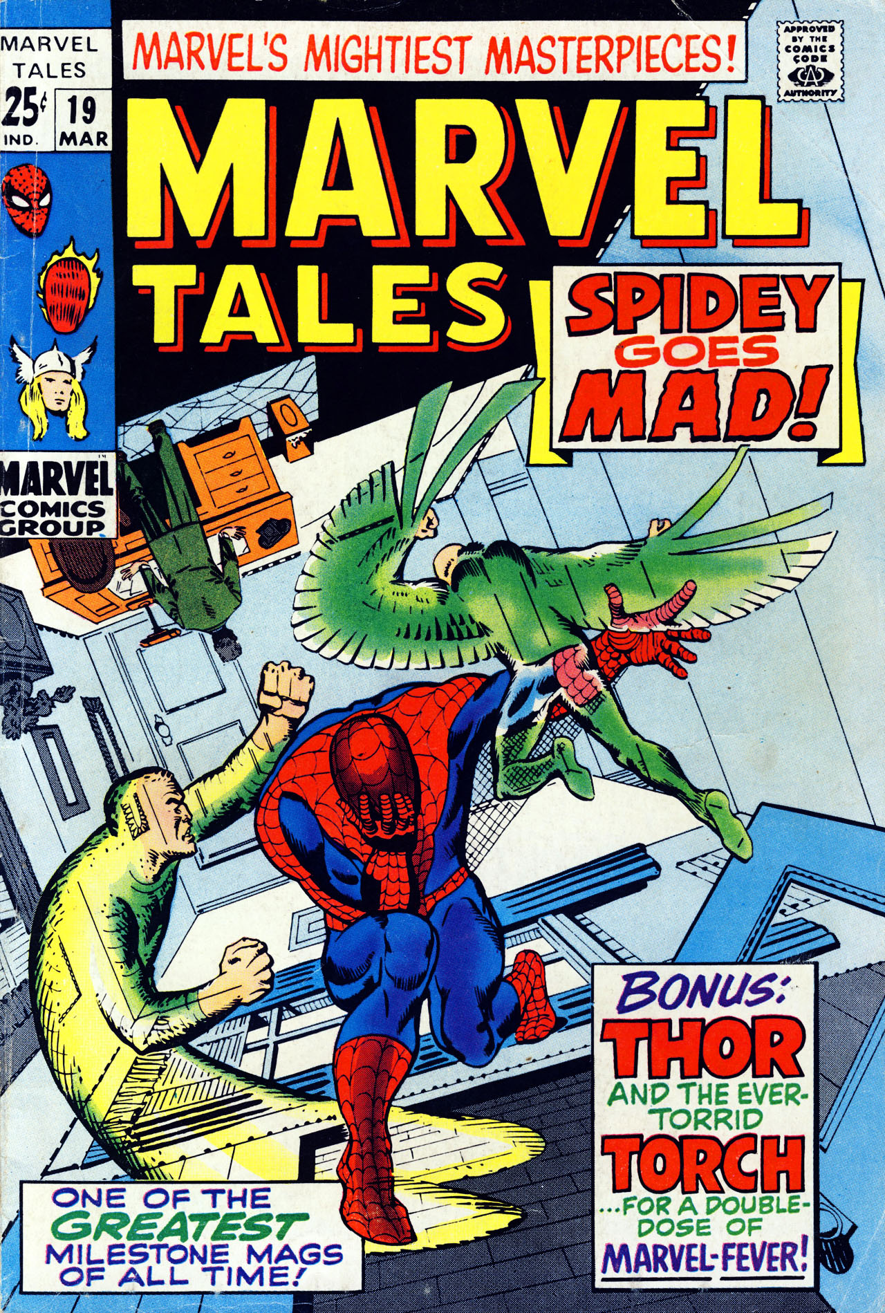 Read online Marvel Tales (1964) comic -  Issue #19 - 1