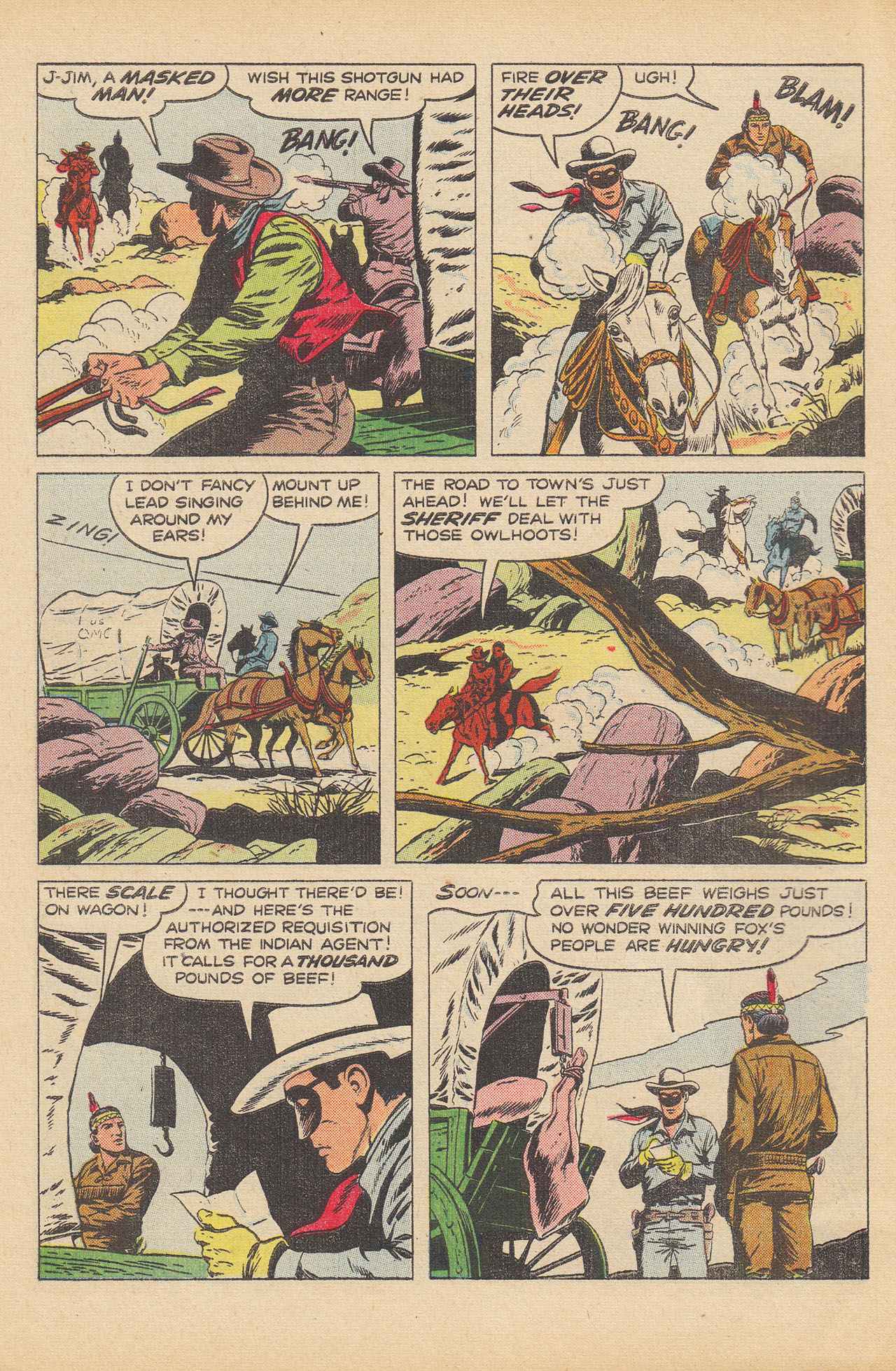 Read online The Lone Ranger (1948) comic -  Issue #93 - 6
