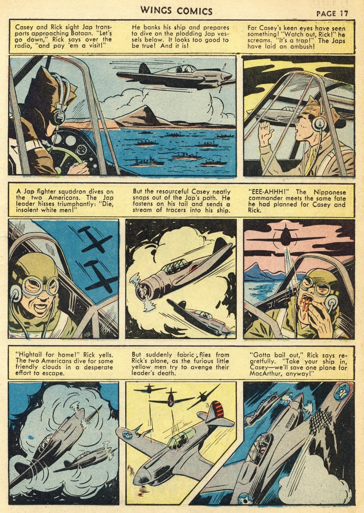 Read online Wings Comics comic -  Issue #23 - 19