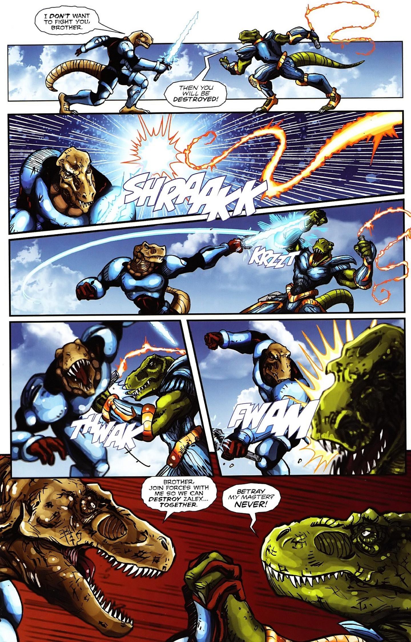 Read online Jurassic StrikeForce 5 comic -  Issue #2 - 18