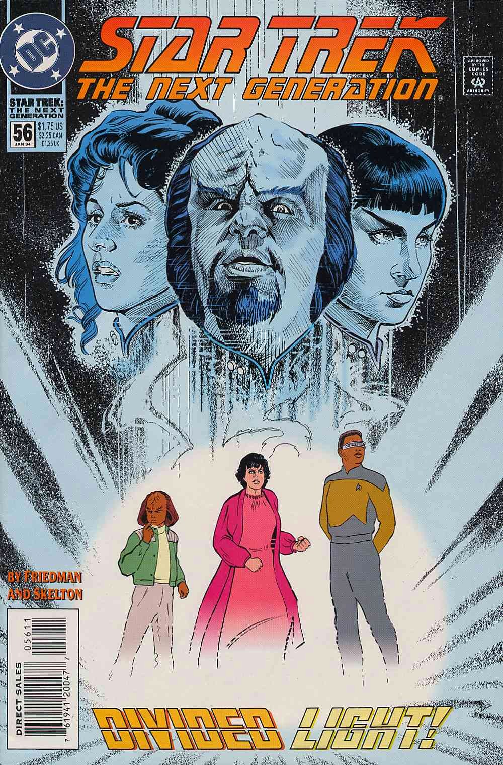 Read online Star Trek: The Next Generation (1989) comic -  Issue #56 - 1