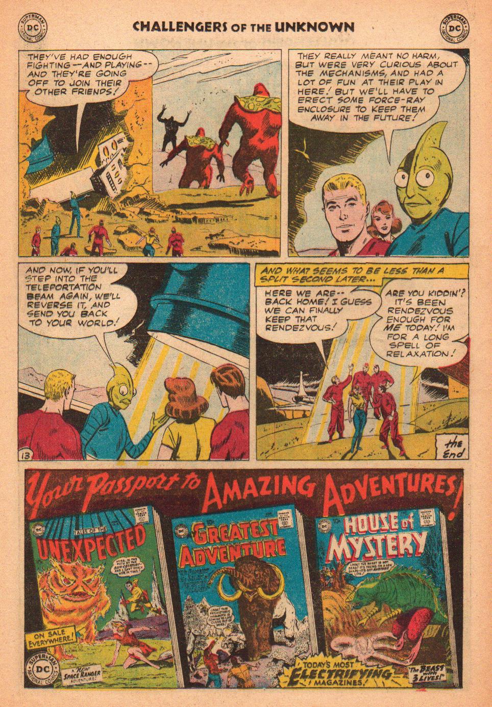Read online Challengers of the Unknown (1958) comic -  Issue #14 - 32