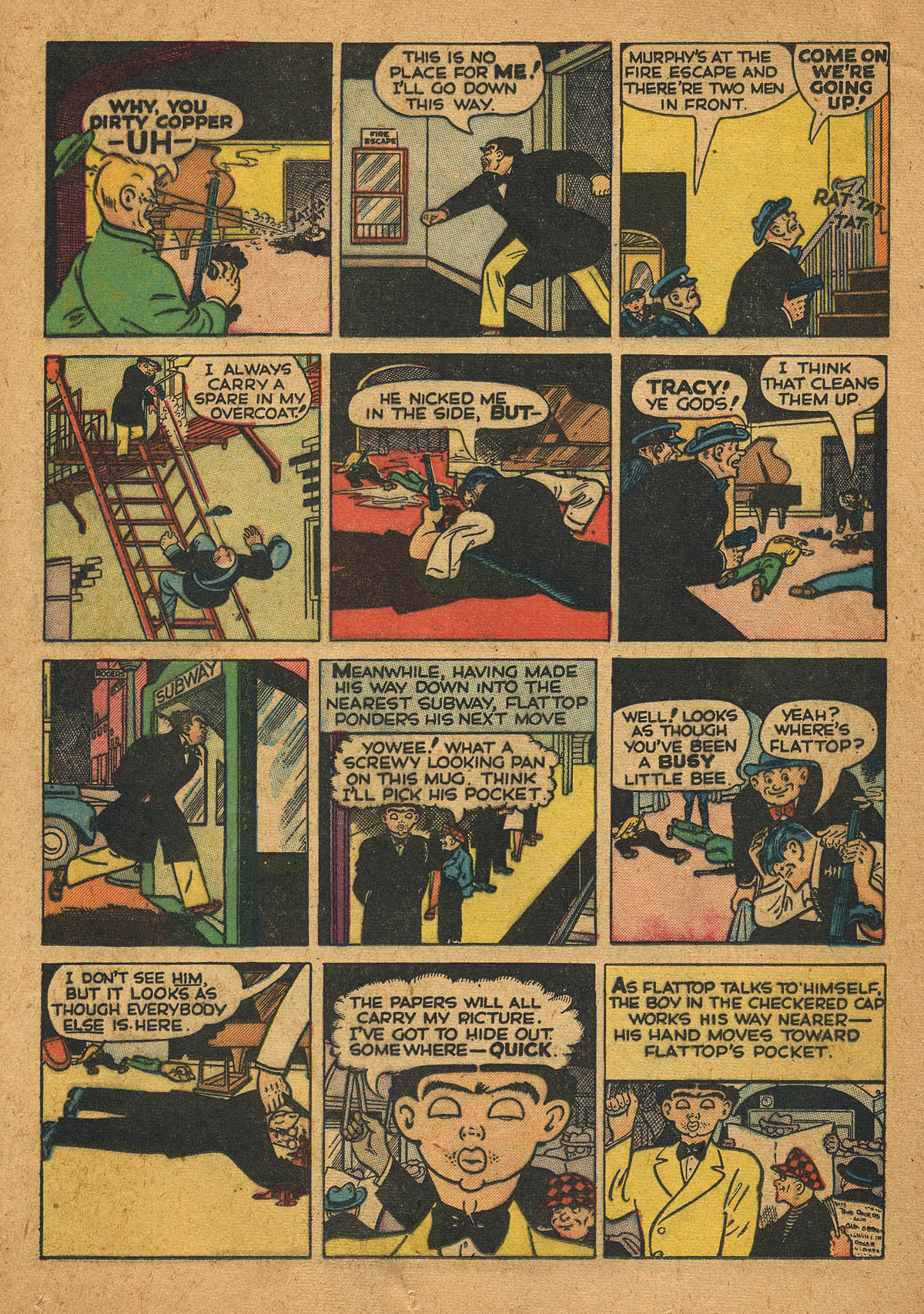 Read online Dick Tracy comic -  Issue #25 - 12