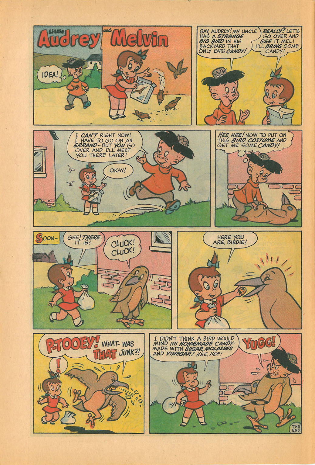 Read online Little Audrey And Melvin comic -  Issue #21 - 10