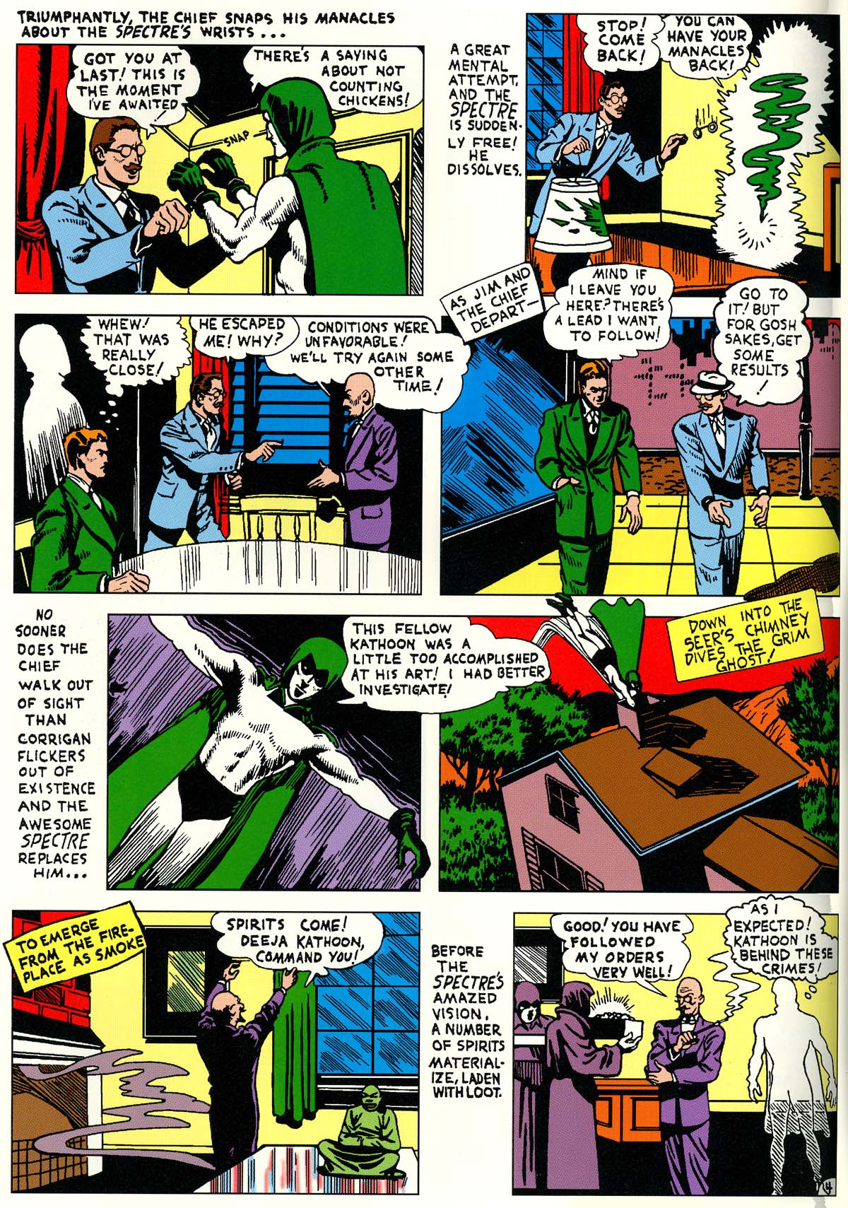 Read online Golden Age Spectre Archives comic -  Issue # TPB (Part 2) - 82