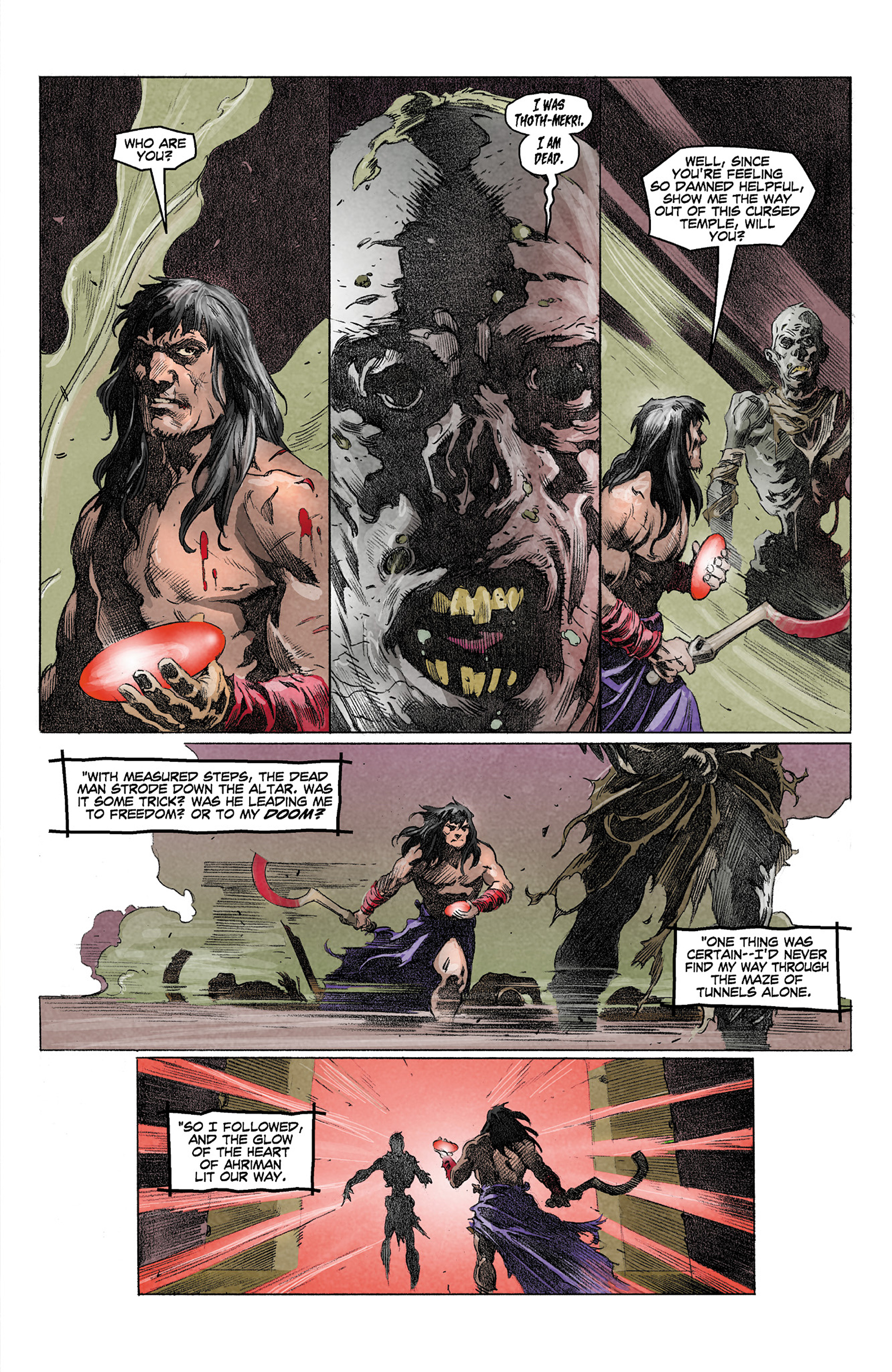 Read online King Conan: The Conqueror comic -  Issue #5 - 5