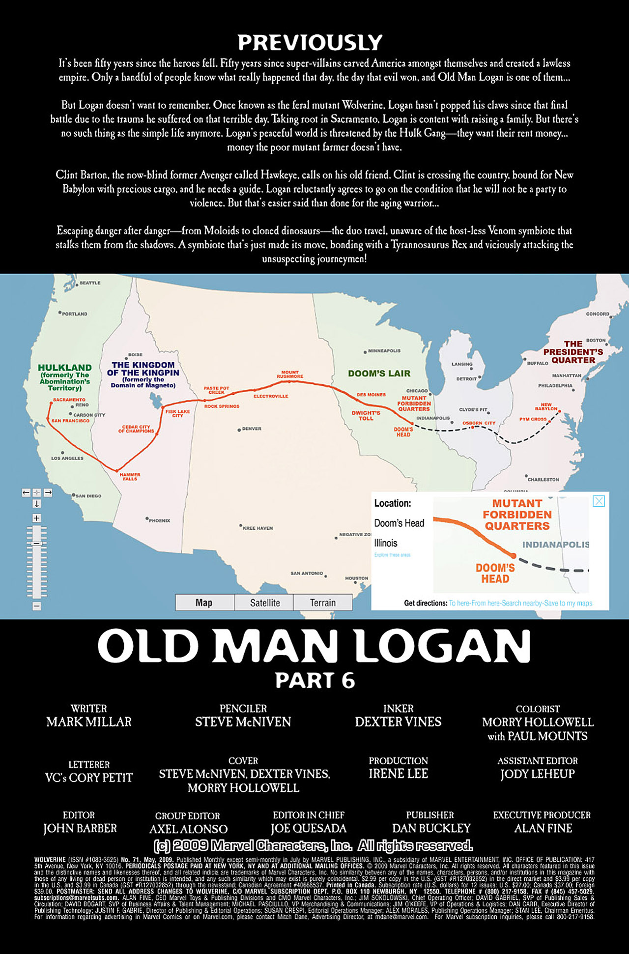 Read online Wolverine: Old Man Logan comic -  Issue # Full - 116