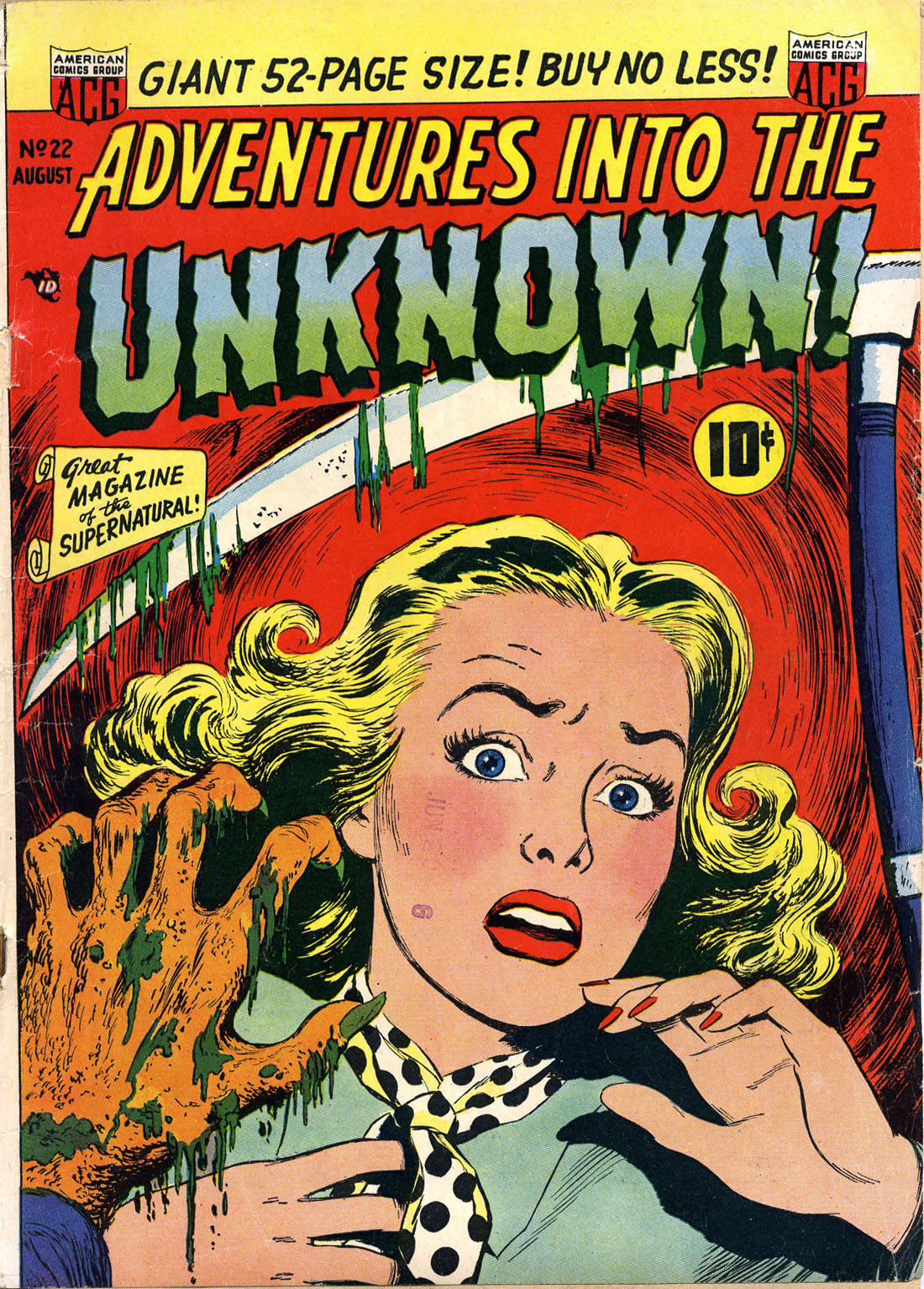 Read online Adventures Into The Unknown comic -  Issue #22 - 1