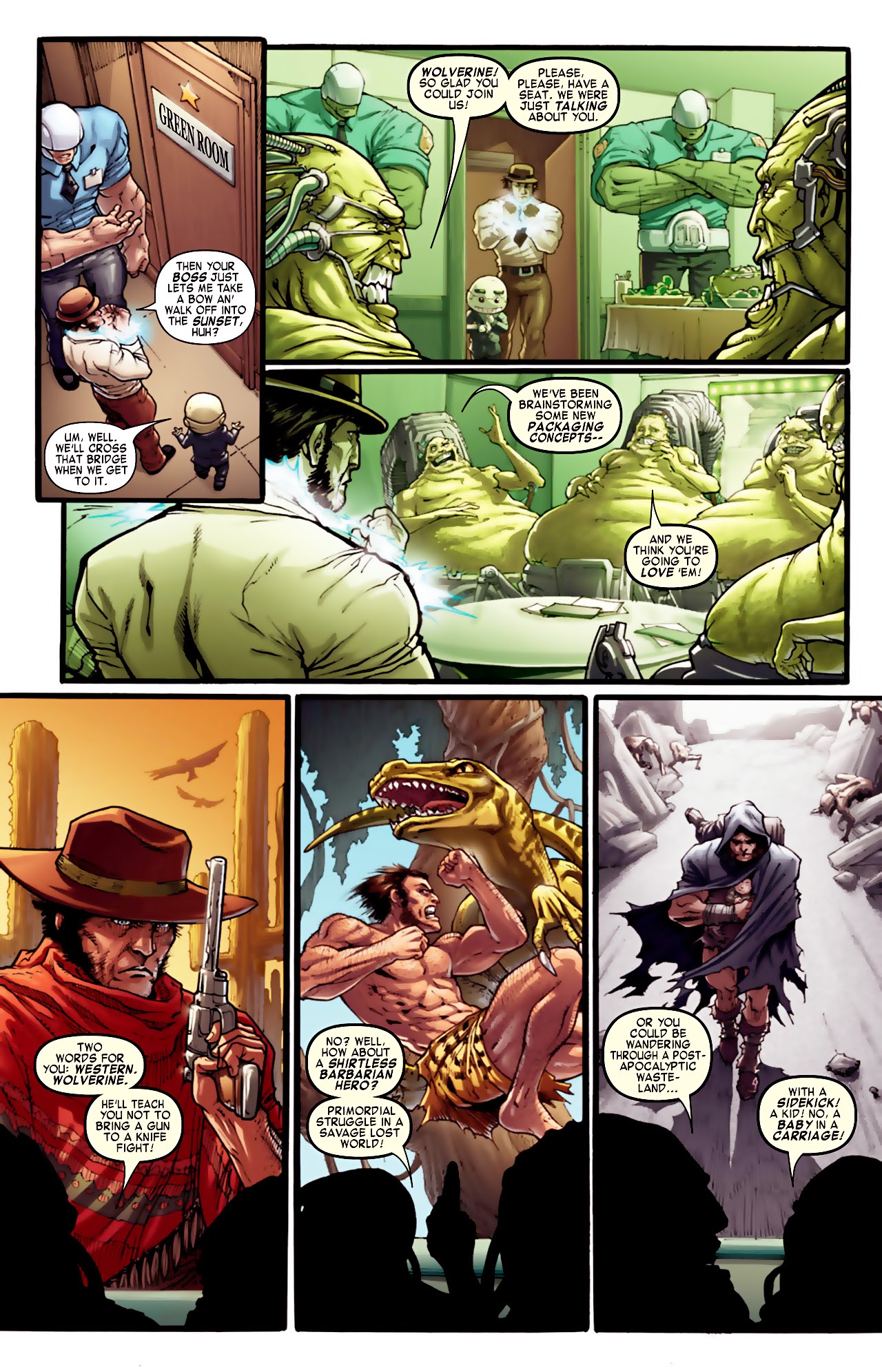 Read online Wolverine: Development Hell comic -  Issue # Full - 4