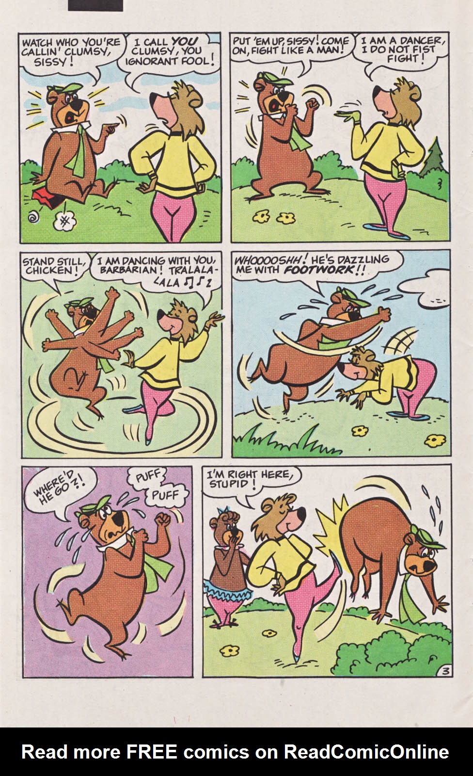 Read online Yogi Bear (1992) comic -  Issue #3 - 6