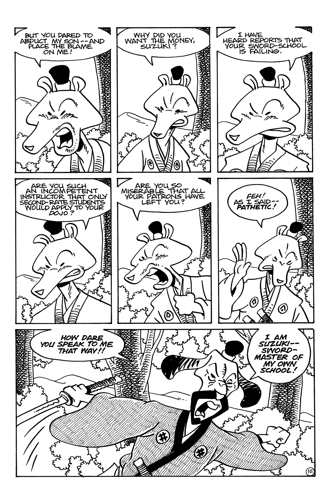 Read online Usagi Yojimbo (1996) comic -  Issue #138 - 12