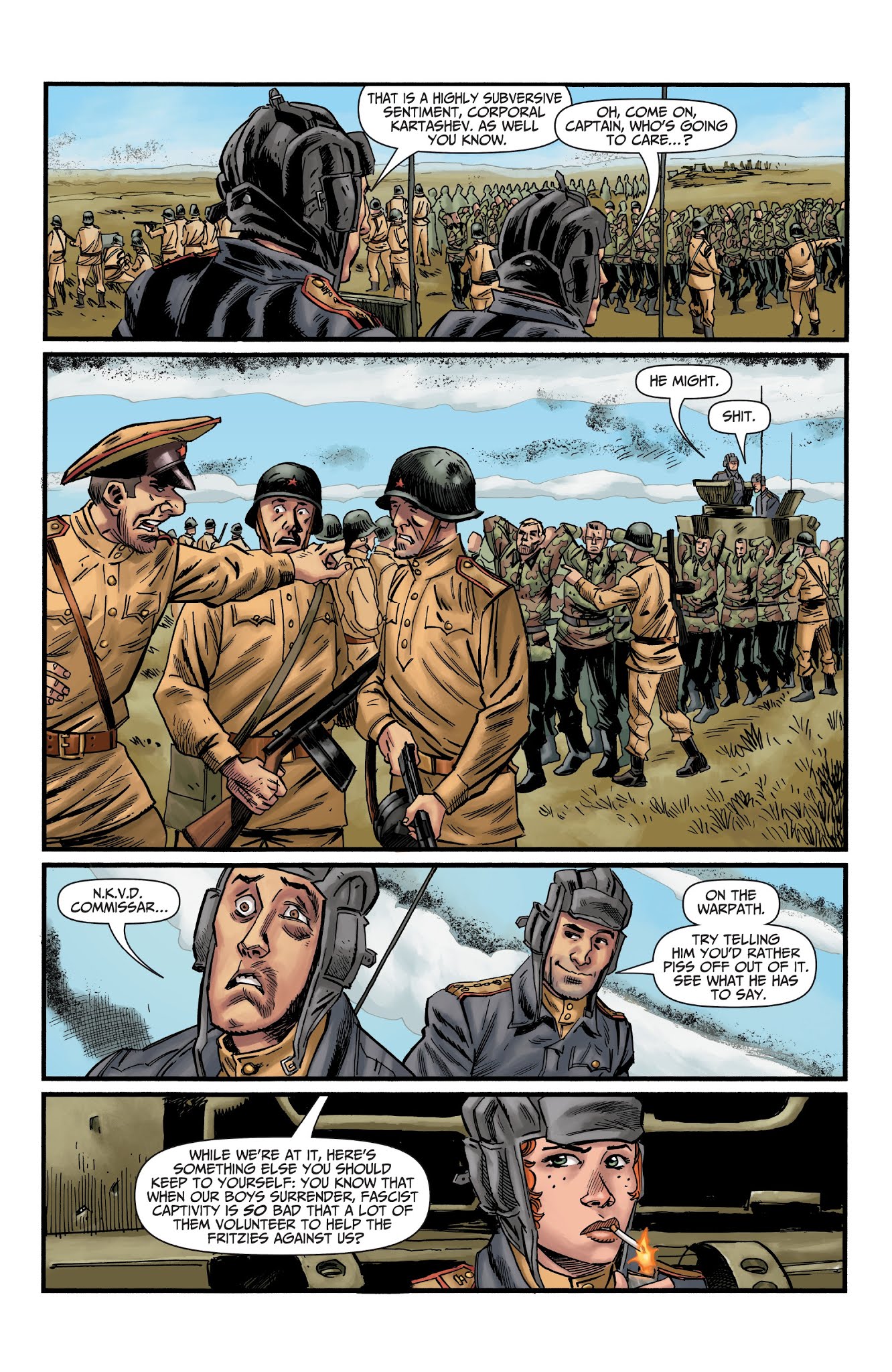 Read online World of Tanks II: Citadel comic -  Issue #4 - 8