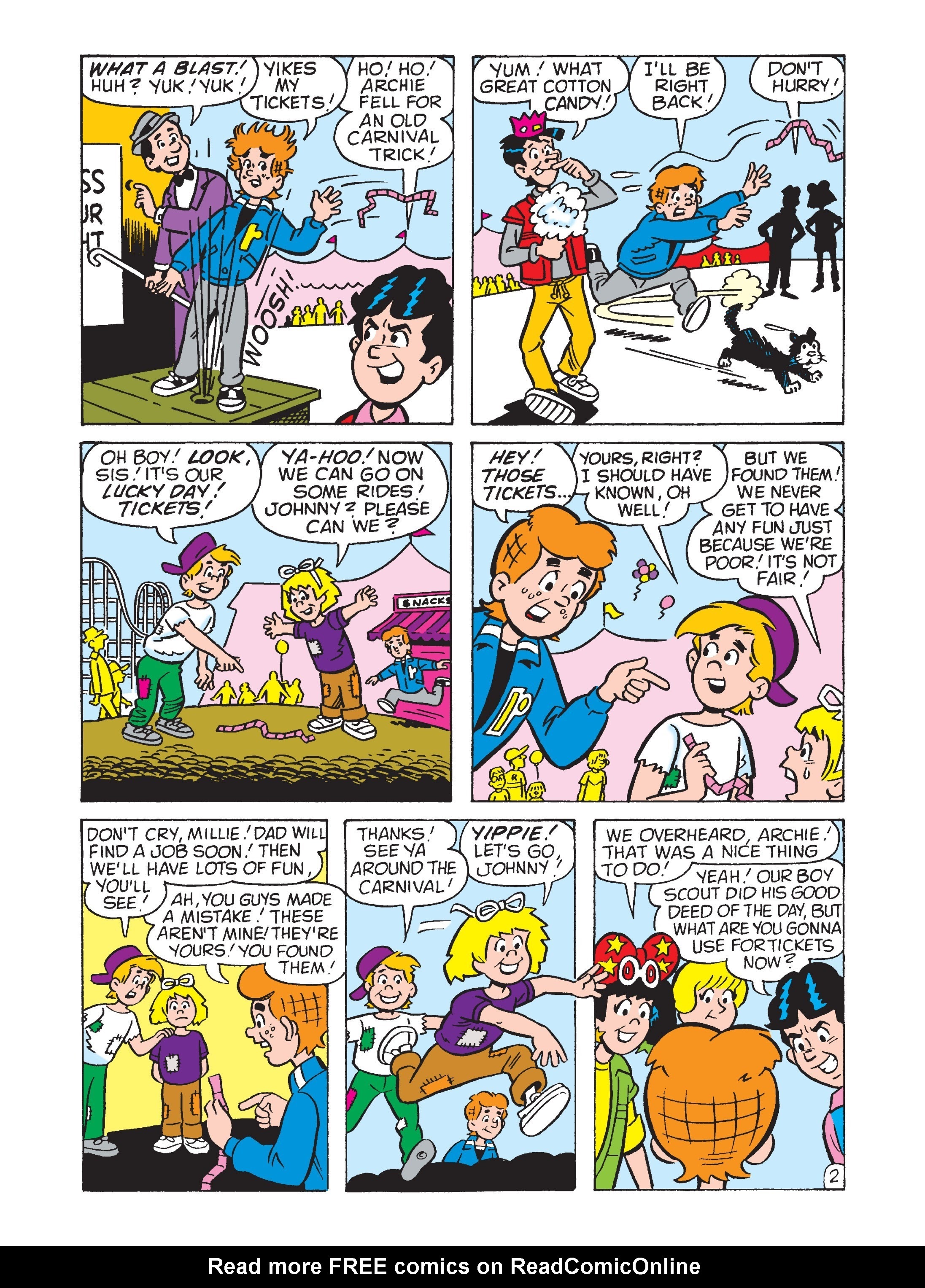 Read online Archie & Friends Double Digest comic -  Issue #27 - 137