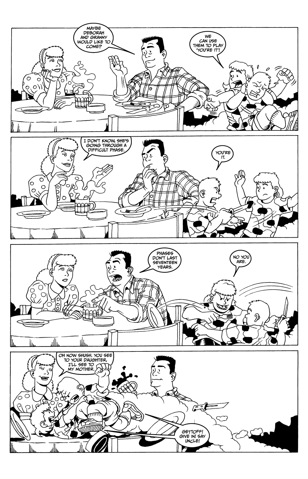 Read online Rich Johnston's Holed Up comic -  Issue #1 - 13