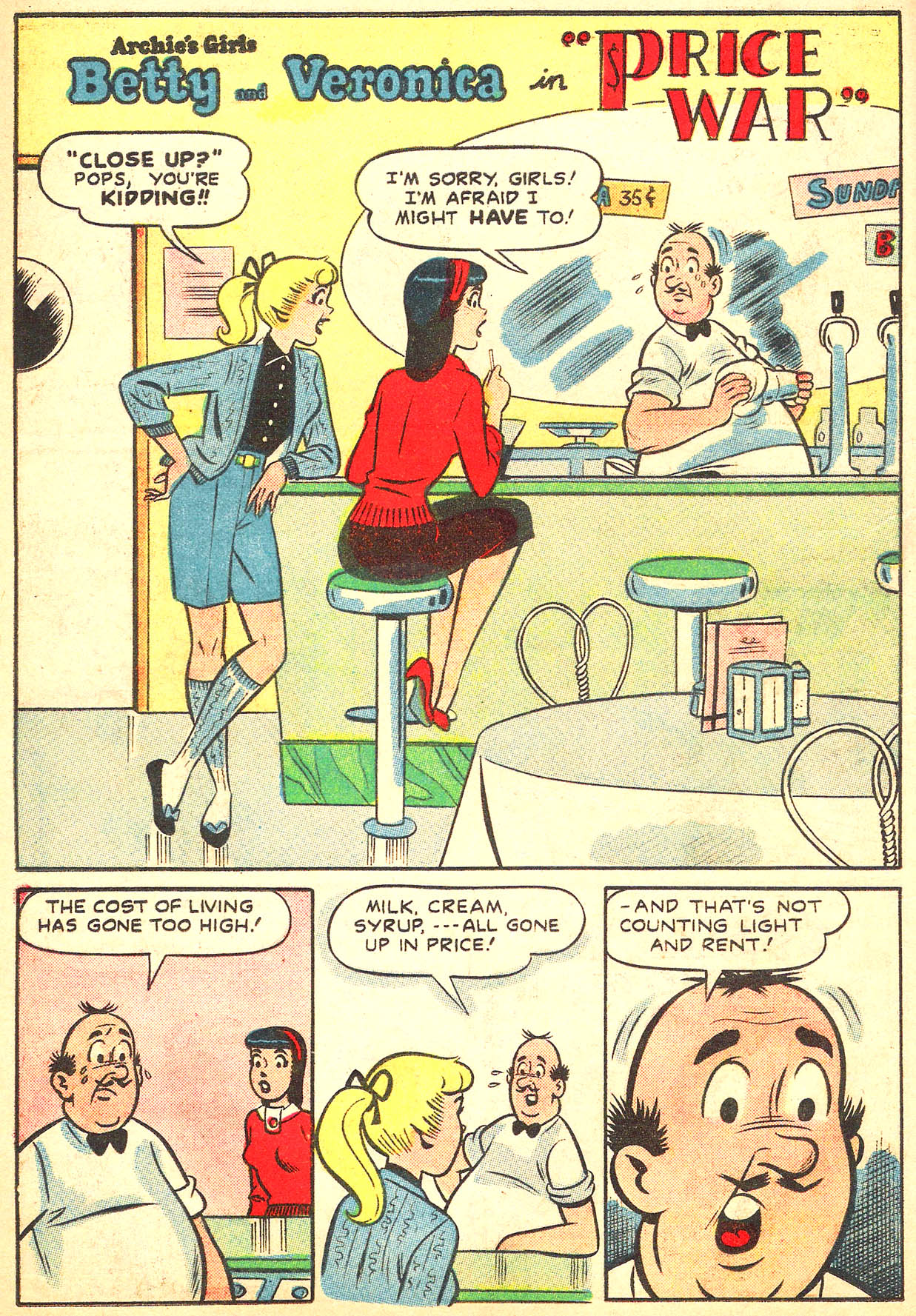 Read online Archie's Girls Betty and Veronica comic -  Issue # _Annual 8 - 56