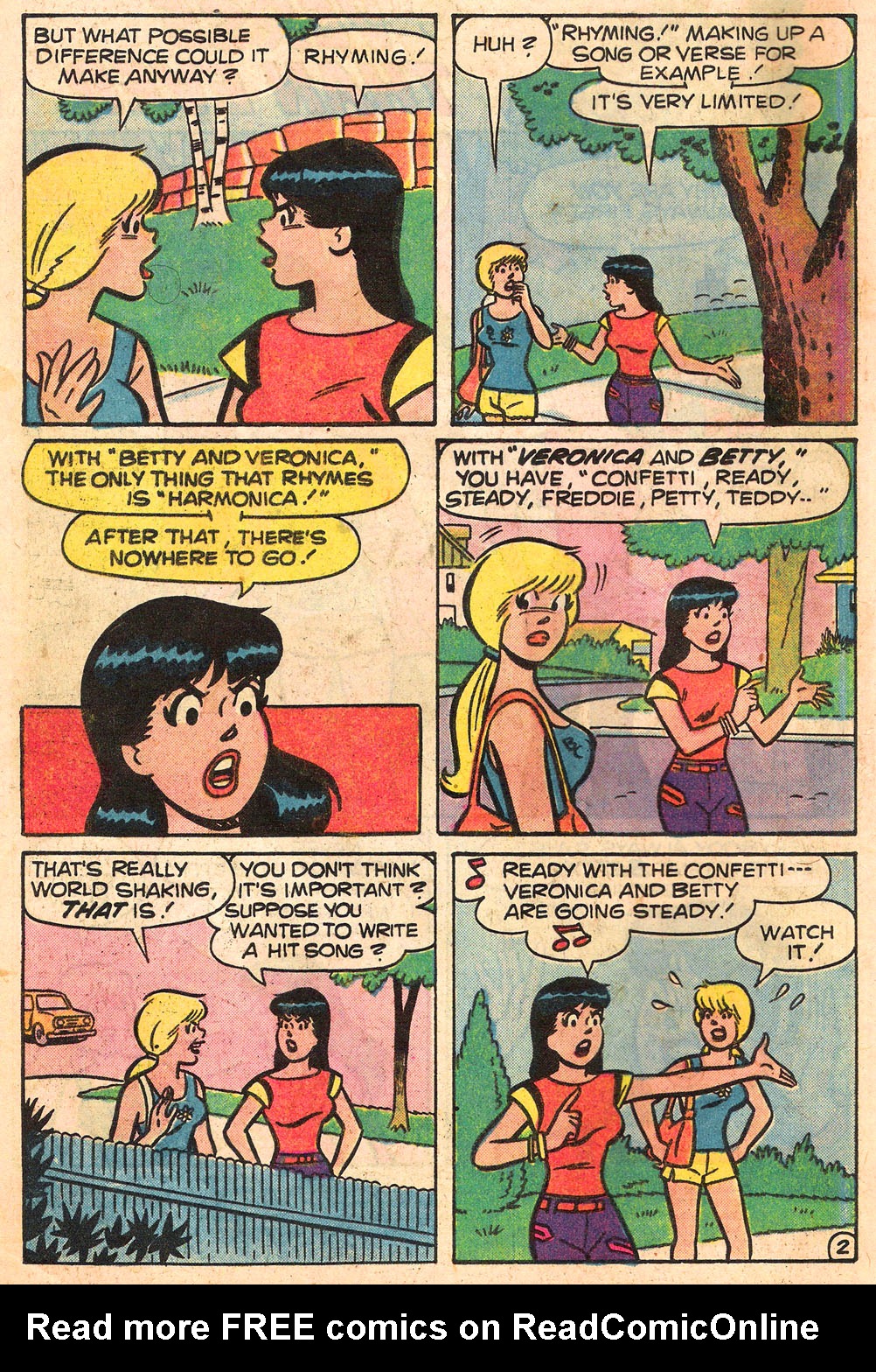 Read online Archie's Girls Betty and Veronica comic -  Issue #263 - 4