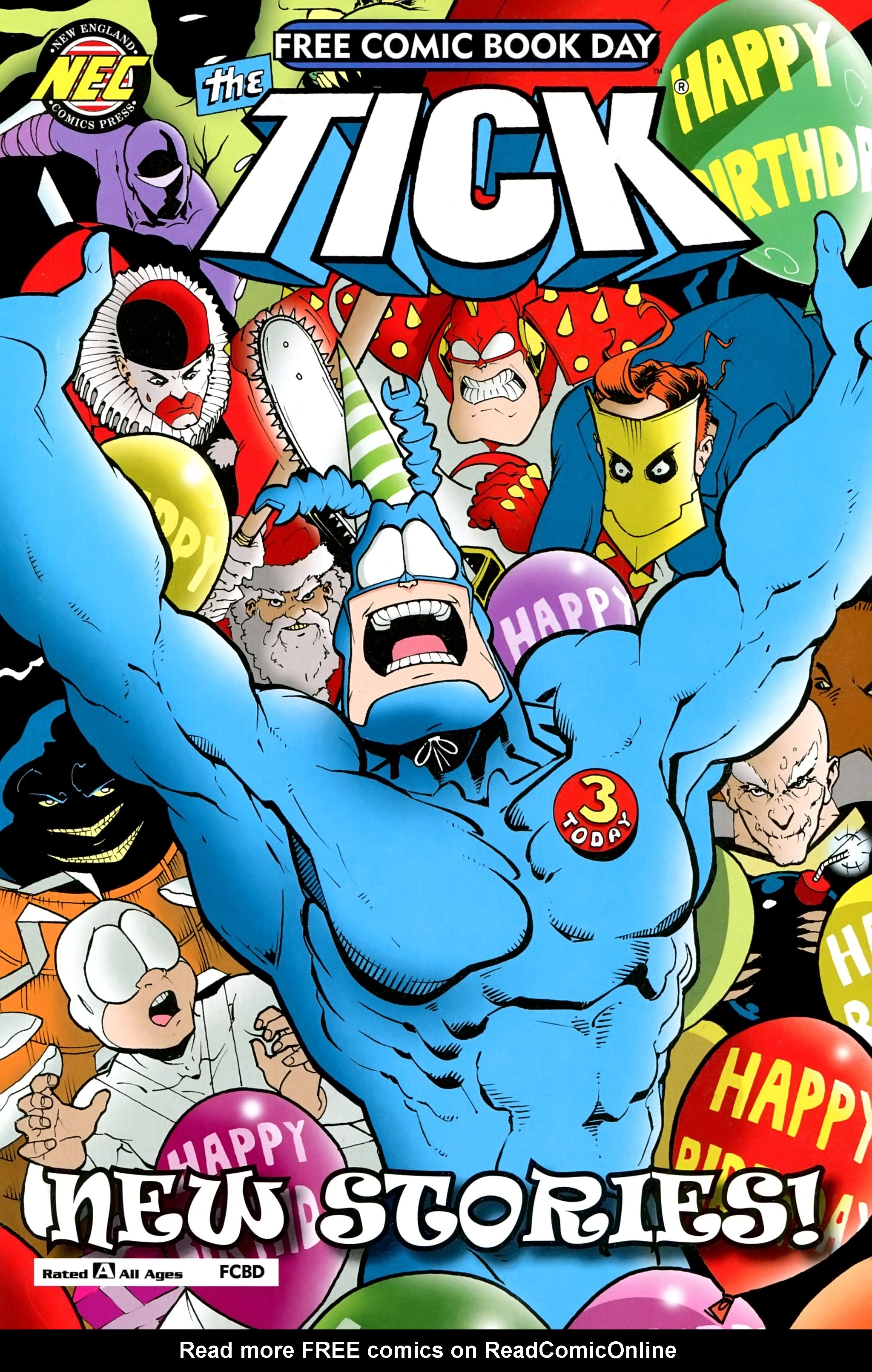 Read online Free Comic Book Day 2017 comic -  Issue # The Tick - 1