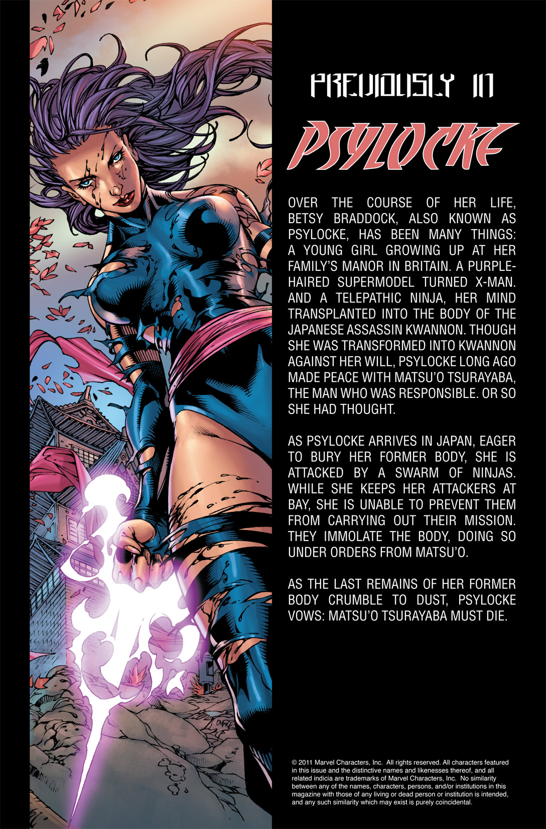 Read online Psylocke comic -  Issue # _TPB (Part 1) - 33